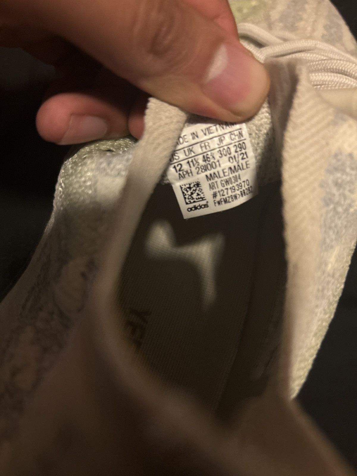 Adidas Adidas Yeezy Boost 380 Alien Blue Size US 12 / EU 45 - 6 Thumbnail
