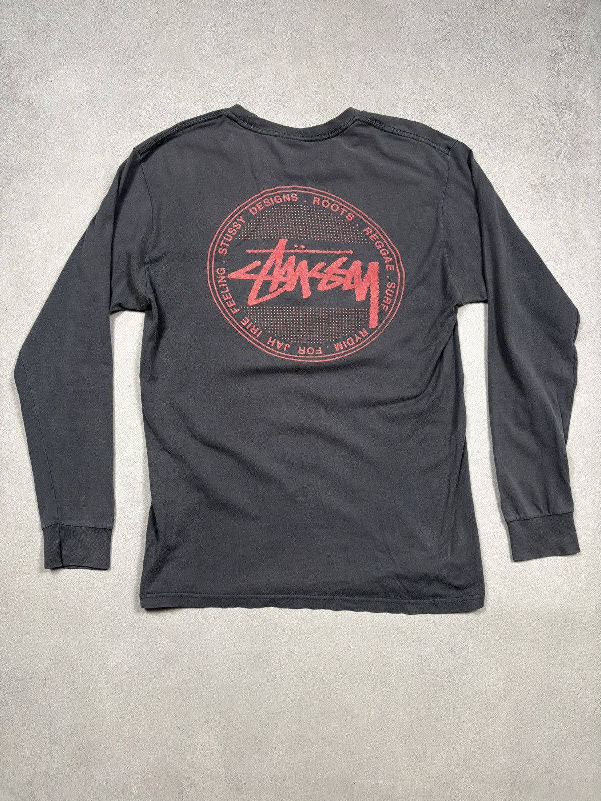 Stussy Vintage Stussy Y2K Long Sleeve Shirt Big Logo Skateboarding Size US M / EU 48-50 / 2 - 1 Thumbnail