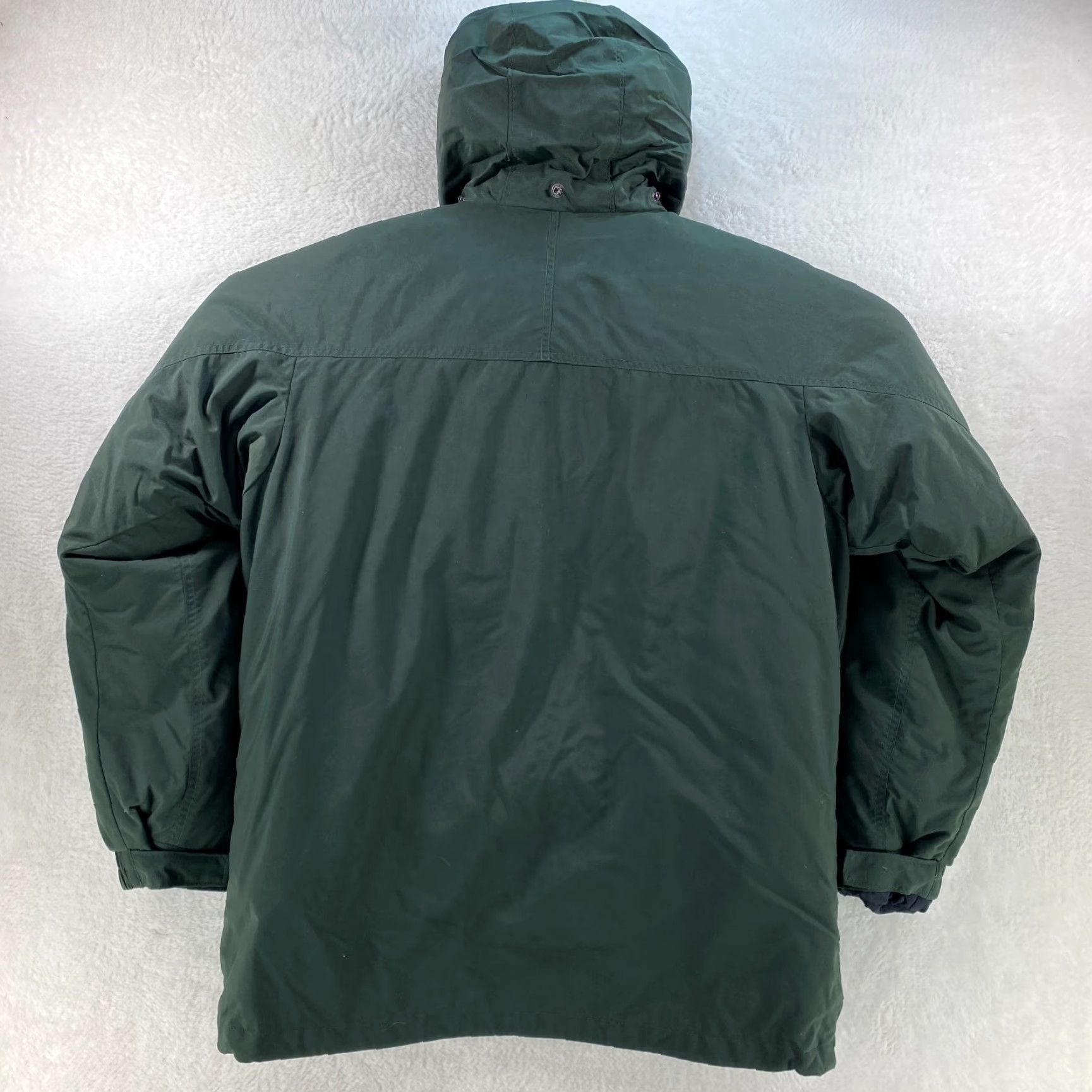 SOREL Sorel Mens Medium Green Hooded Heavy Warm Coat Removable Liner Pockets Full Zip Jacket/Coat M Green Mens 90s Outdoor N/A Size US M / EU 48-50 / 2 - 2 Thumbnail