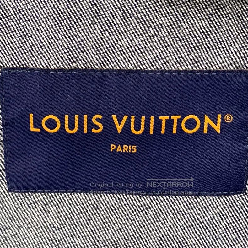 Louis Vuitton Louis Vuitton Blue logo full-print cotton lapel single-bre Size US M / EU 48-50 / 2 - 6 Thumbnail