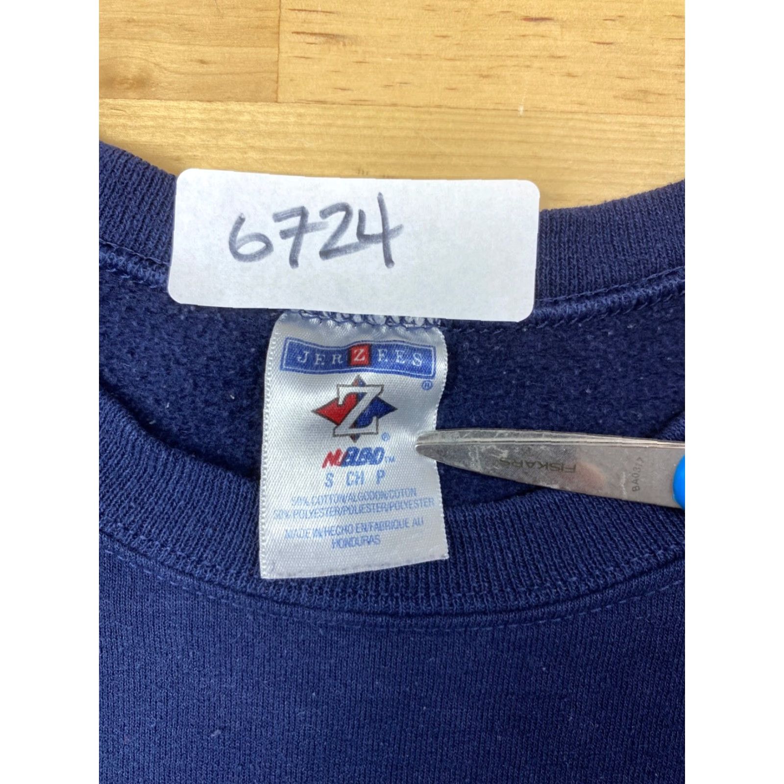 Ben Sherman VINTAGE Syracuse University Orangemen Sweatshirt S Blue Pullover Crewneck Men Sweatshirt Pullover Graphic Print University 90s? Size US S / EU 44-46 / 1 - 3 Thumbnail