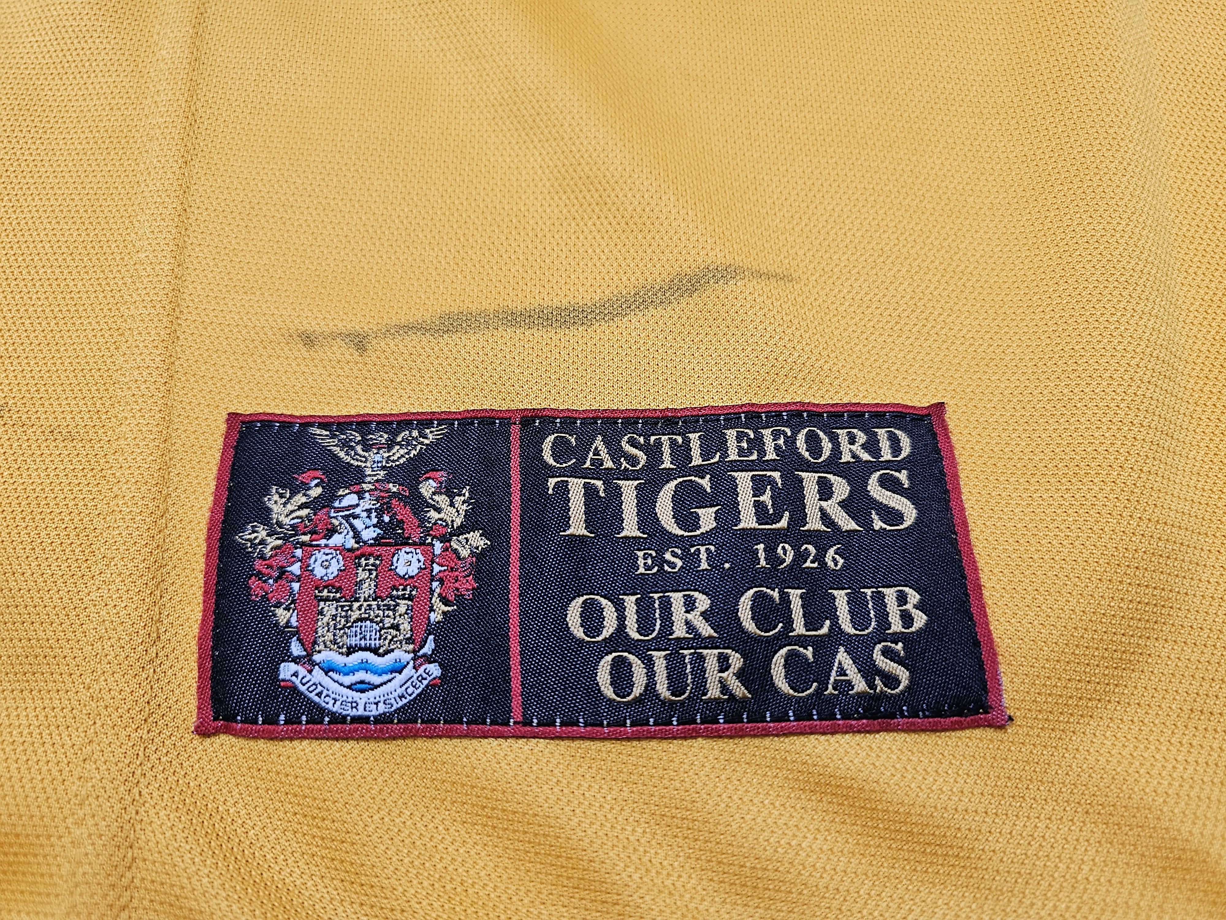 Vintage CASTLEFORD TIGERS RUGBY JERSEY ENGLAND RUGBY JERSEY Size US XXL / EU 58 / 5 - 7 Thumbnail