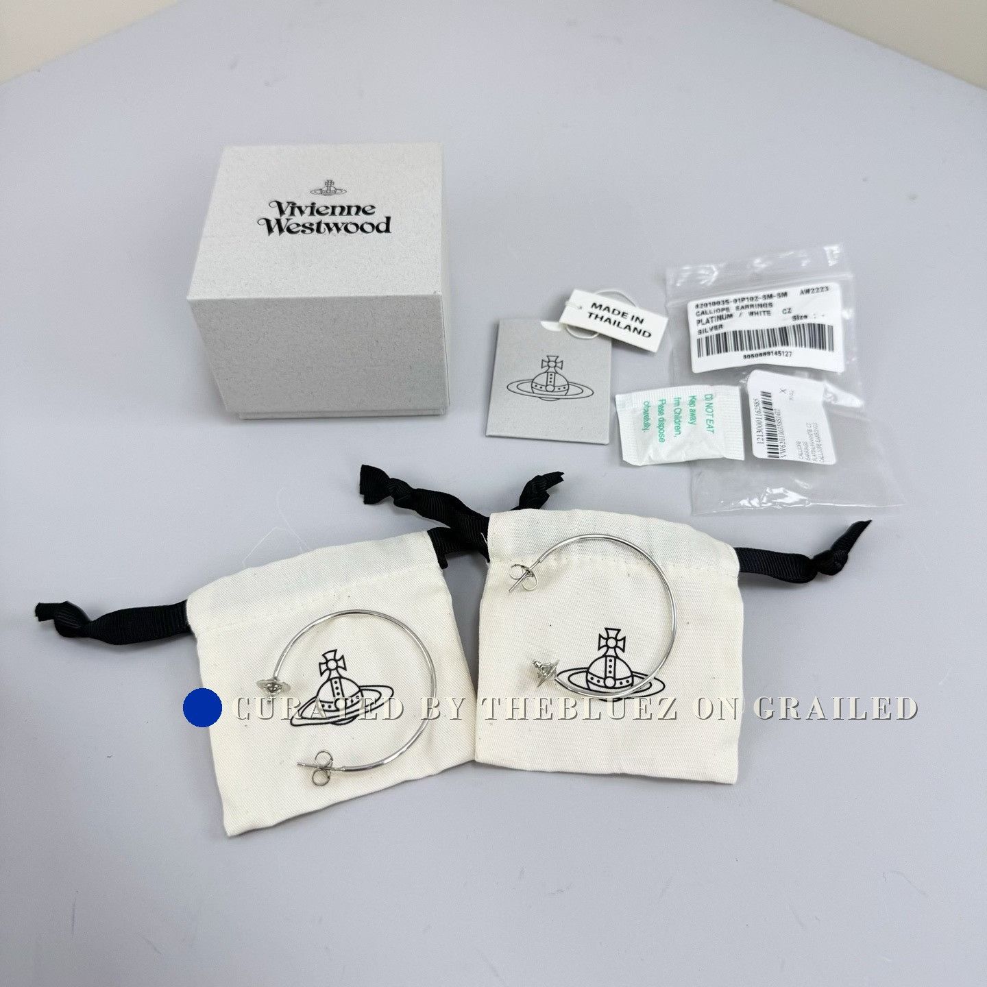 Vivienne Westwood Vivienne Westwood Saturn Earrings Size ONE SIZE - 1 Thumbnail