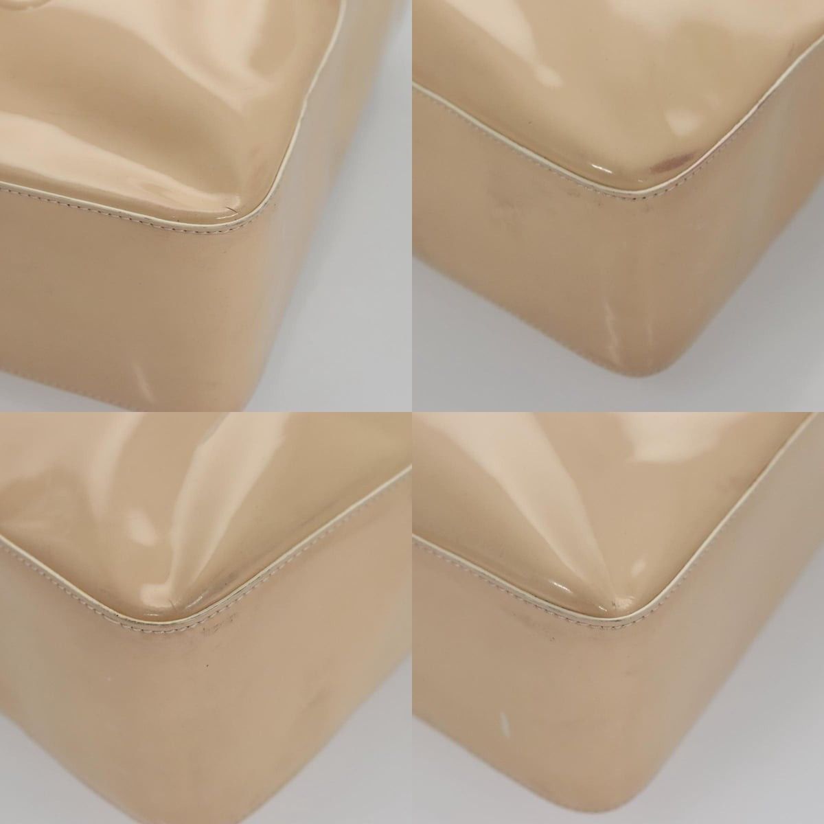 Chanel Chanel Tote Bag Enamel Beige Gold CC Size ONE SIZE - 5 Thumbnail