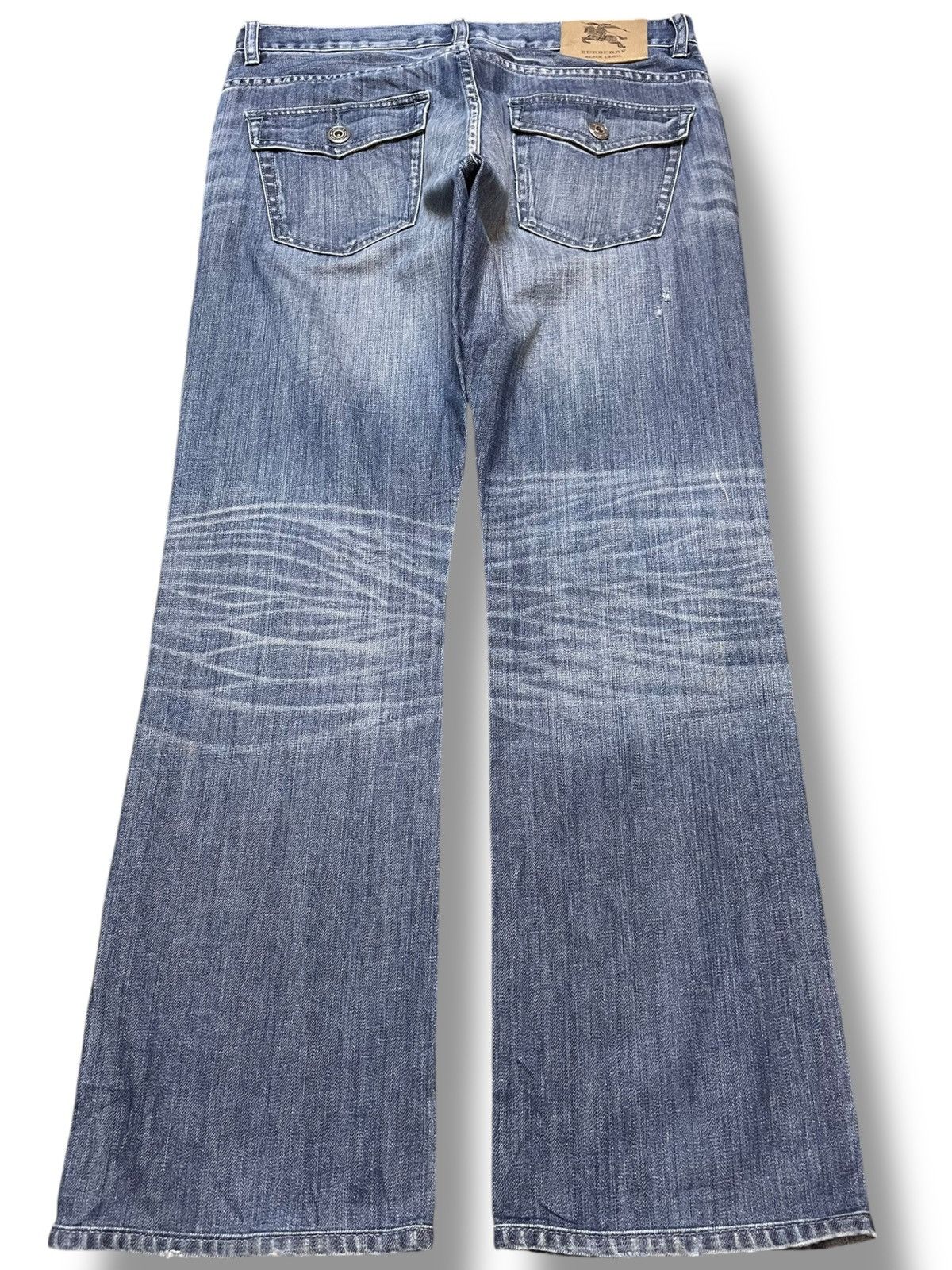 Burberry Vintage Burberry Black Label Flare Grunge Denim Size US 32 / EU 48 - 5 Thumbnail
