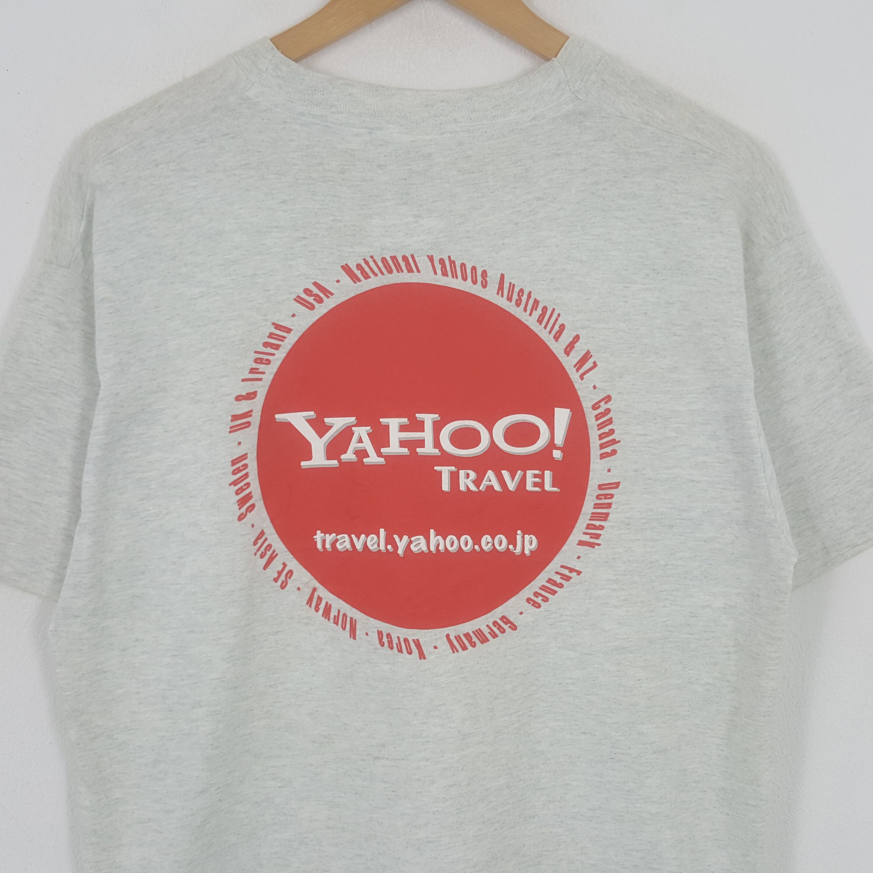 Microsoft × The Game × Vintage Vintage Yahoo Travel American Website IT Tshirt Size US L / EU 52-54 / 3 - 2 Thumbnail