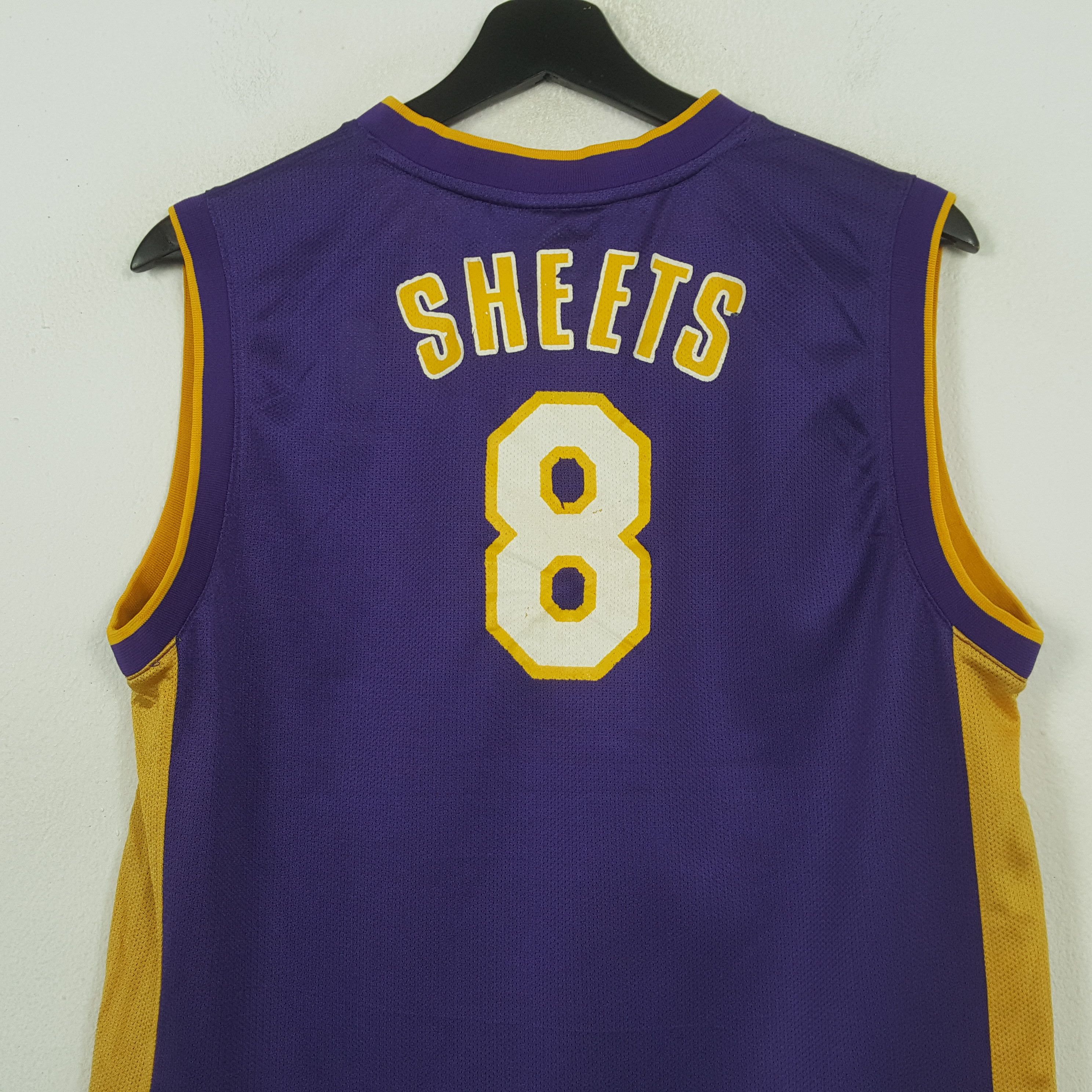 NBA Reebok Lakers Los Angeles Basketball Team Jersey RR6 Size US M / EU 48-50 / 2 - 4 Thumbnail