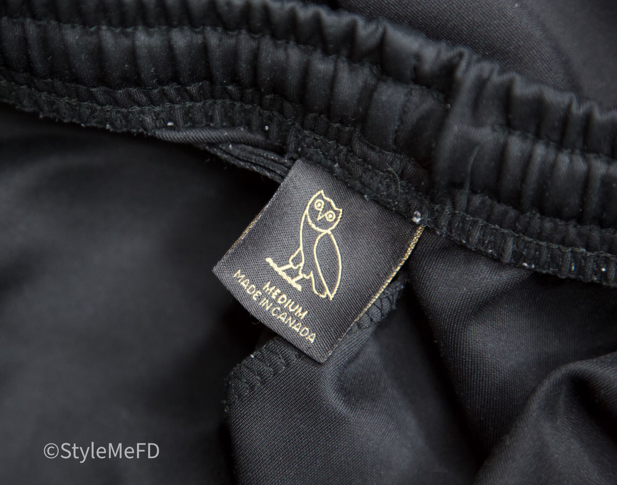 October's Very Own Men's OVO Black Track Style Athletic Pants Size US 32 / EU 48 - 7 Thumbnail