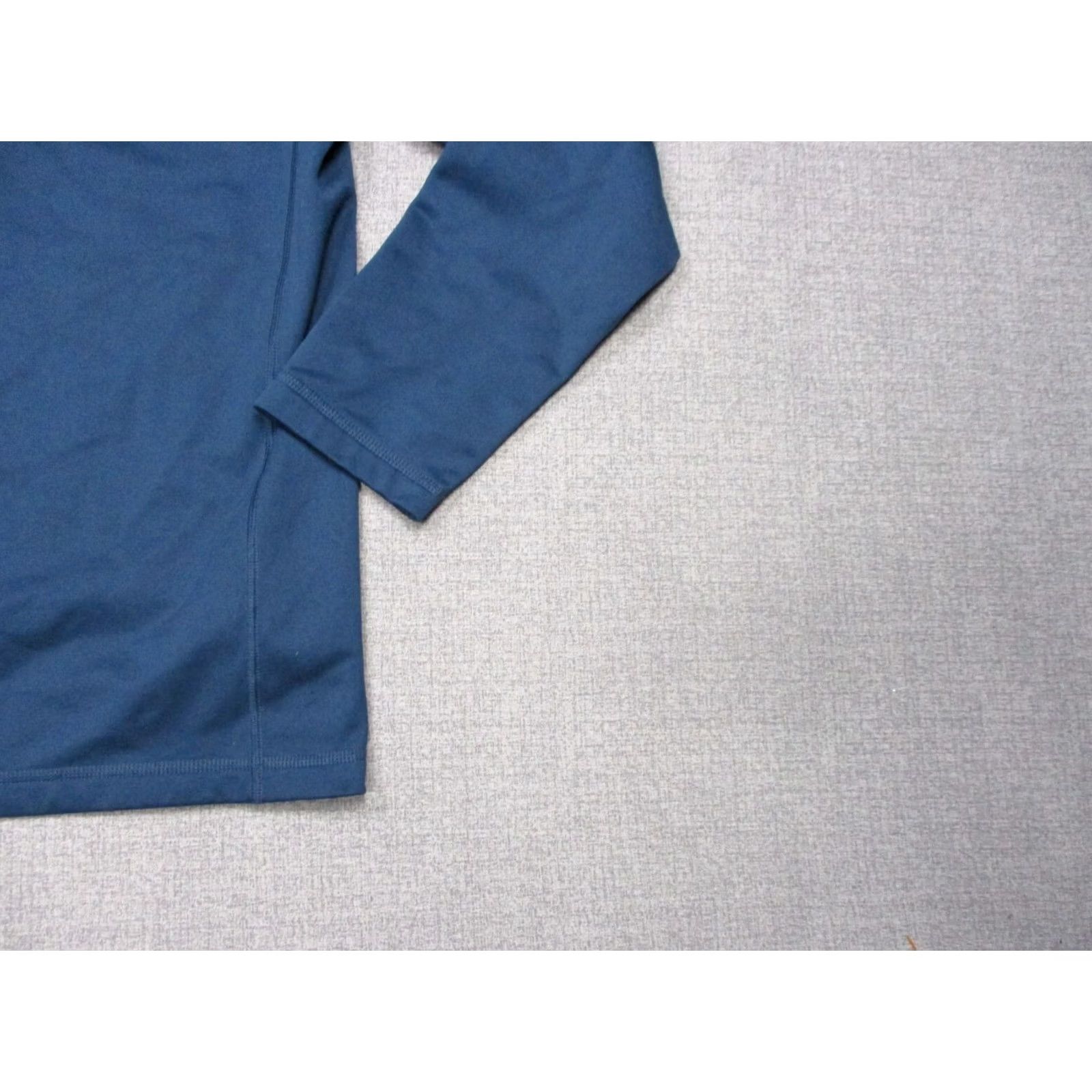 The North Face The North Face Sweater Men L Blue Pullover Fleece Outdoor 1/4 Zip Hiking Casual Logo Regular Style 90s Size US L / EU 52-54 / 3 - 2 Thumbnail