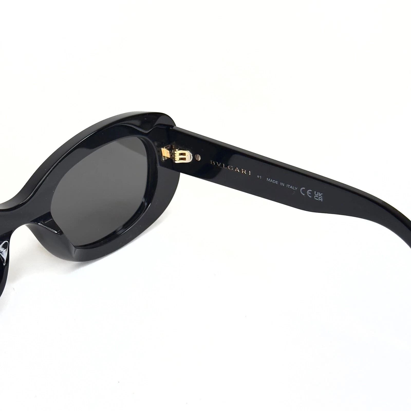 Bvlgari BVLGARI 40039 B.zero1 BV40039I Black Gold Logo Oval 01A Zero Size ONE SIZE - 5 Thumbnail