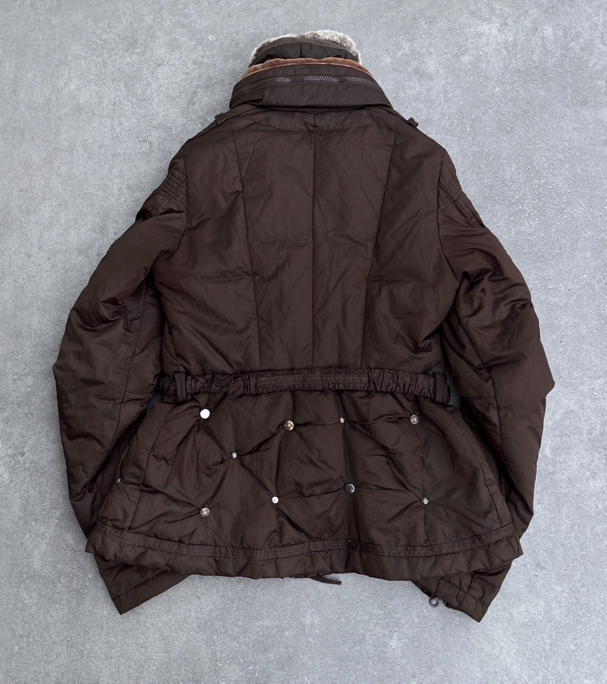 Marithe + Francois Girbaud 🔥 Rare MARITHE FRANCOIS GIRBAUT BONDAGE PUFFER JACKET Size M / US 6-8 / IT 42-44 - 2 Thumbnail
