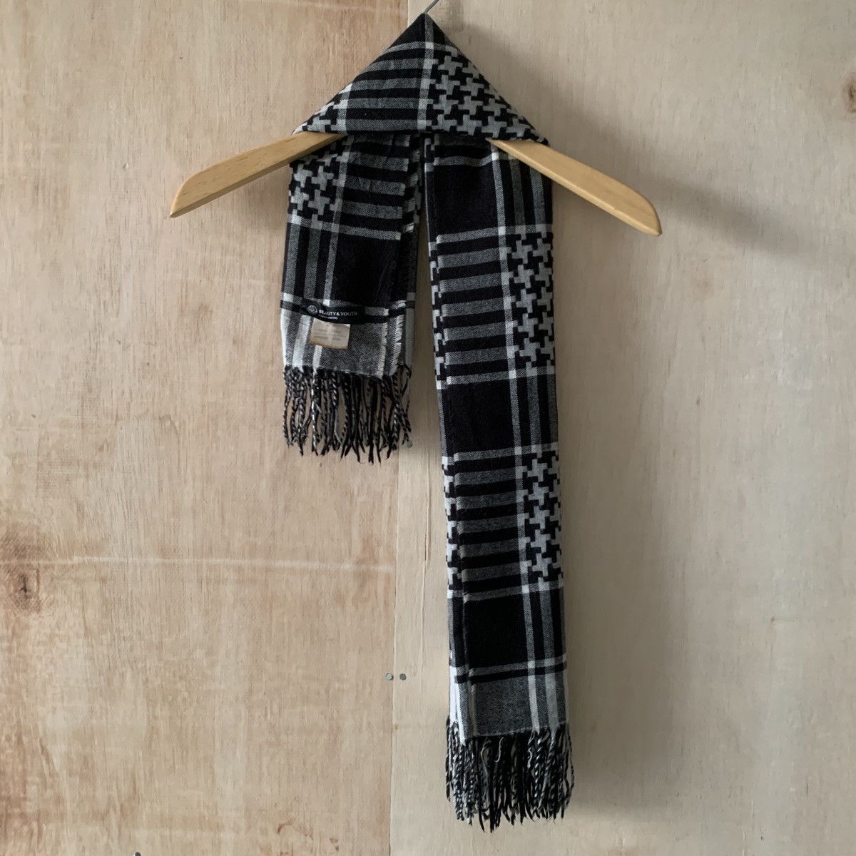 BEAUTY&YOUTH × Japanese Brand × Vintage Beauty and Youth United Arrows Scarf Keffiyeh Pattern Size ONE SIZE - 2 Thumbnail
