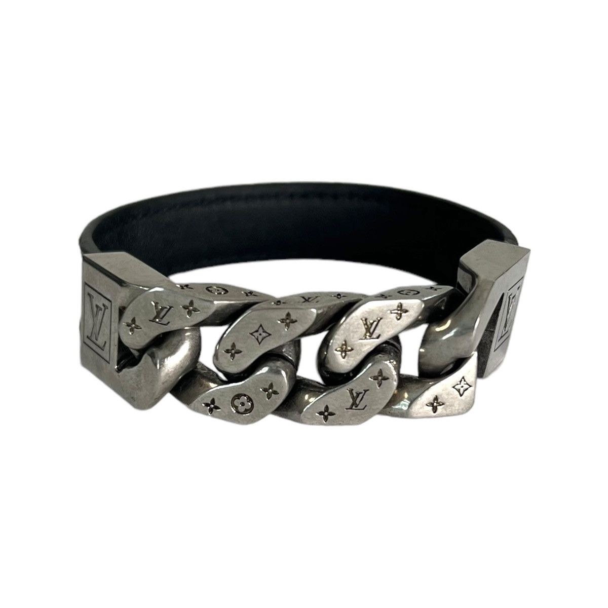 Louis Vuitton Louis Vuitton Monochain Monogram Eclipse Bracelet Size ONE SIZE - 2 Thumbnail
