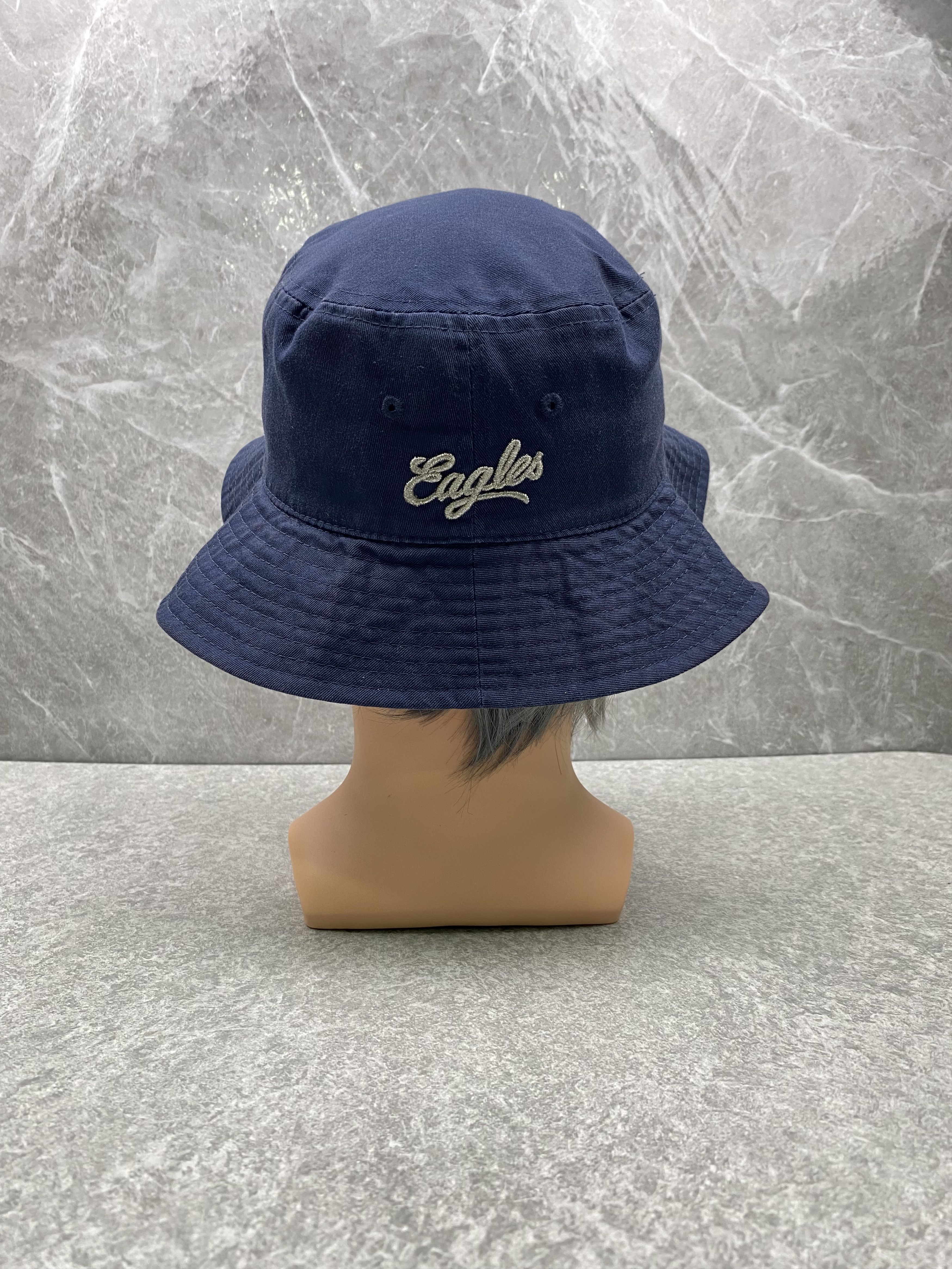 Majestic Majestic Eagles Bucket Hat Size ONE SIZE - 3 Thumbnail
