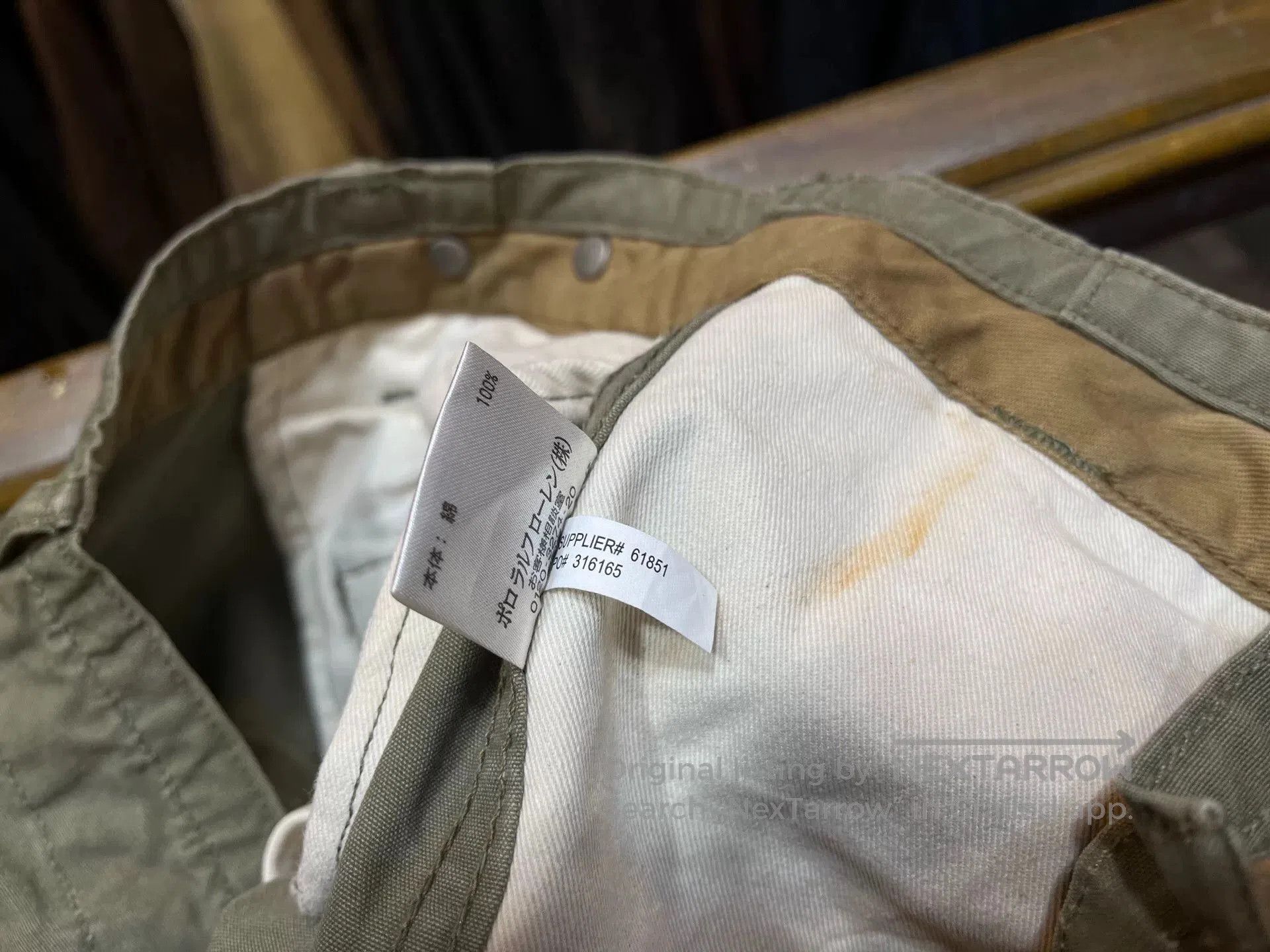 RRL Ralph Lauren RRL Vintage Patchwork Casual Pants. Size US 30 / EU 46 - 5 Thumbnail