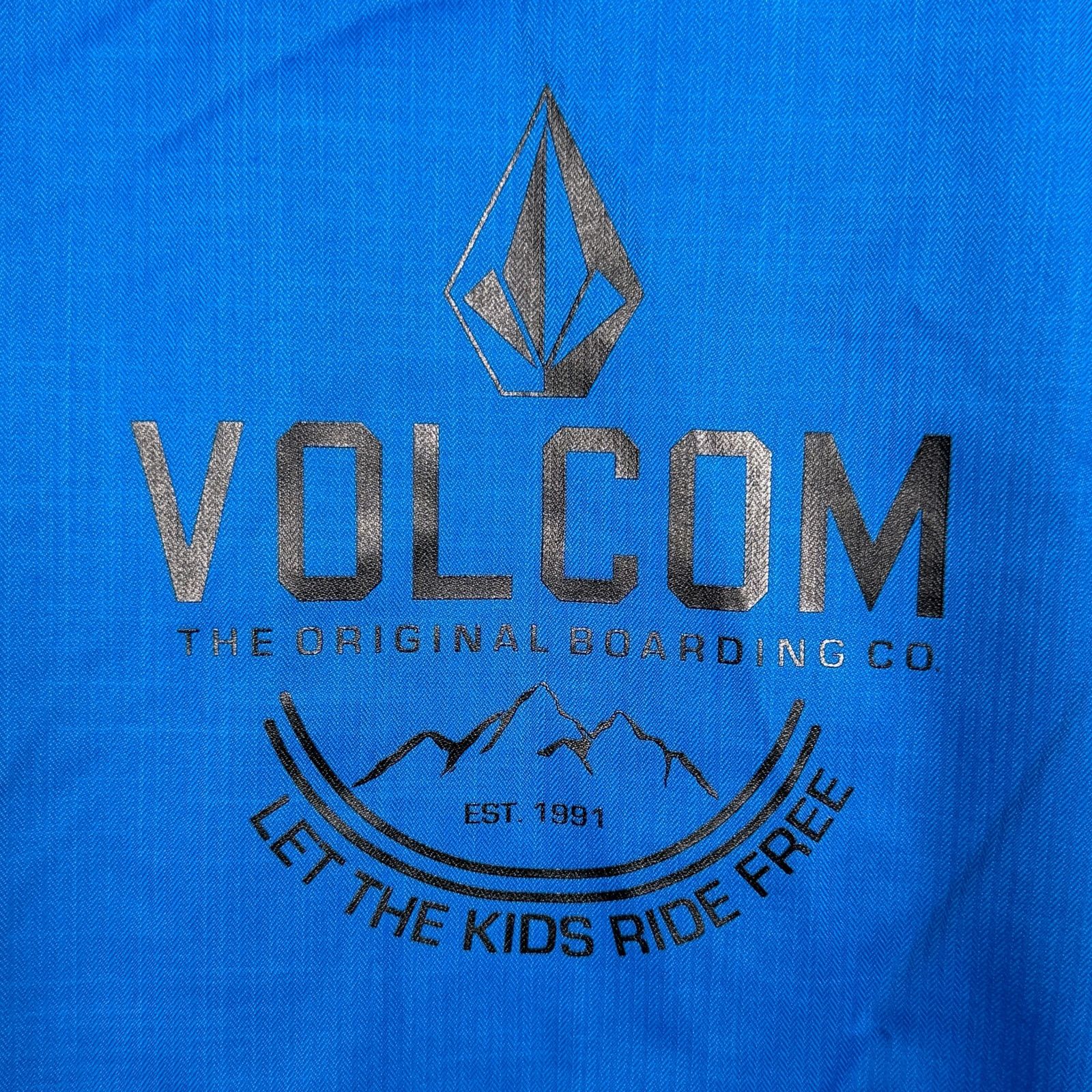 Volcom Volcom Youth Large Blue Snowboarding Jacket 8Kmm Outdoors Size US L / EU 52-54 / 3 - 3 Thumbnail