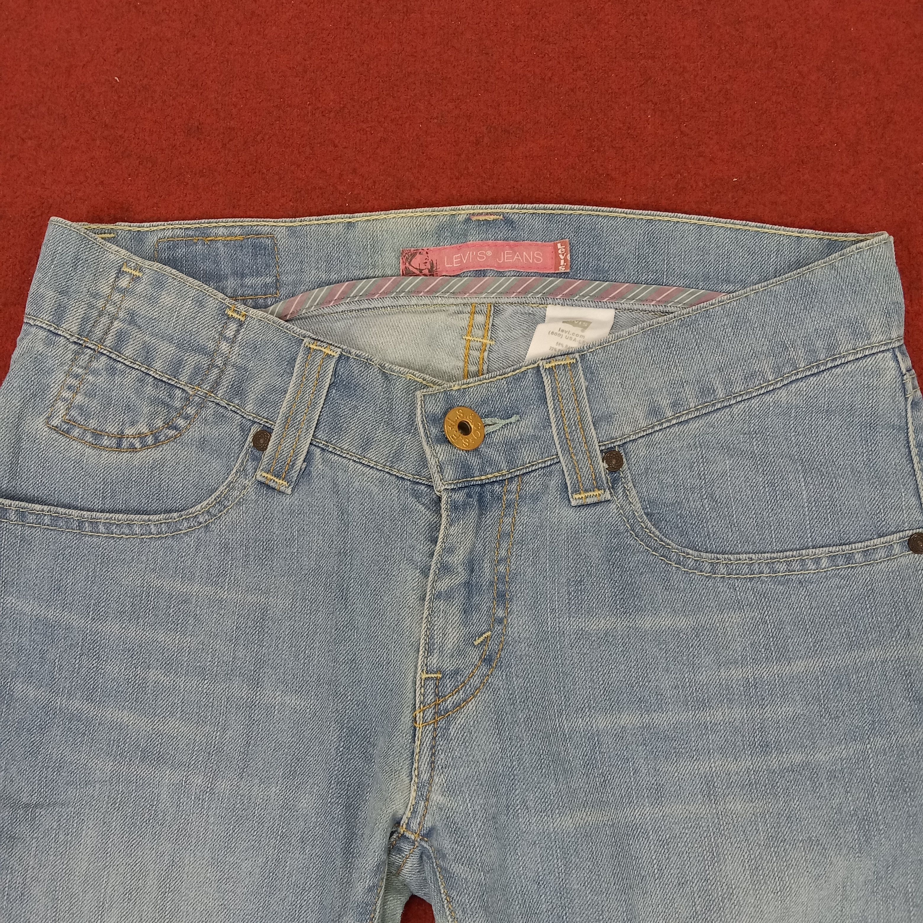 Levi's × Vintage Levis Streetwear Summer Surfing Style Short Jeans Size 31" - 2 Thumbnail