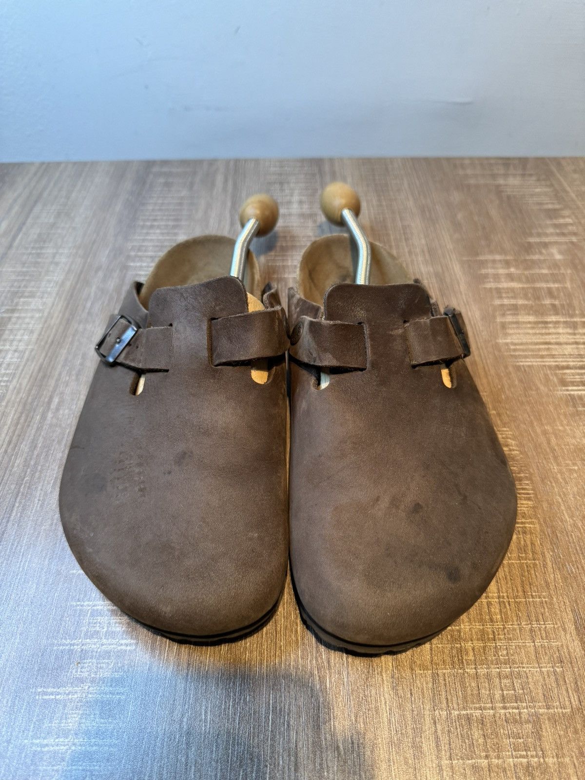Birkenstock BIRKENSTOCK - BOSTON Oiled Leather Sandal Habana US W9, M7 Size US 9 / IT 39 - 3 Thumbnail