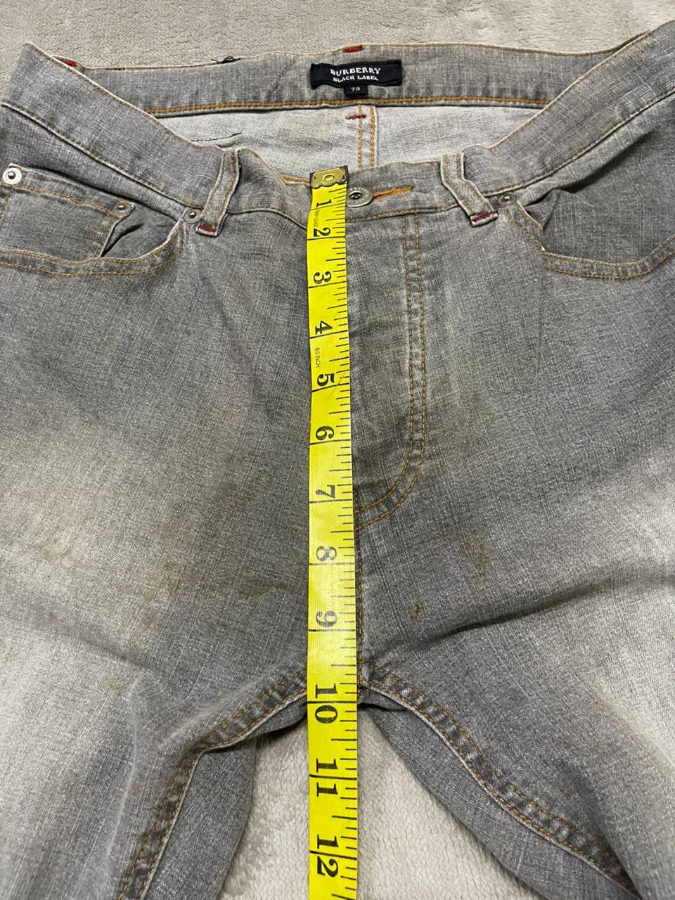 Burberry Burberry Black Label Distressed Denim Size US 30 / EU 46 - 16 Thumbnail