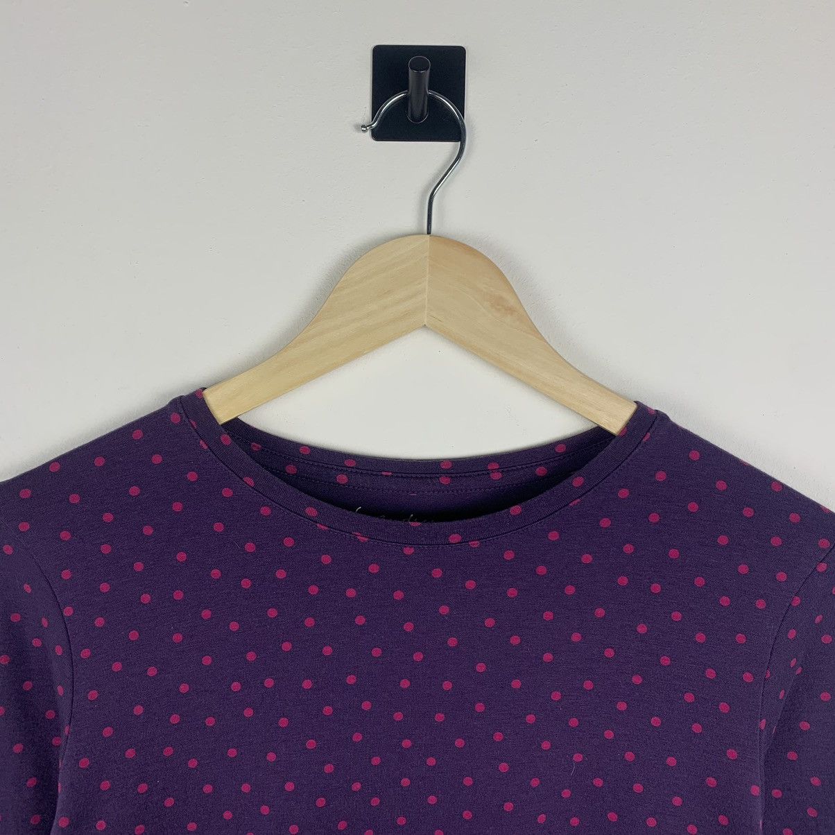 Gudrun Sjoden Gudrun Sjoden Polka Dot Long Sleeve T-Shirt Size S Purple Size S / US 4 / IT 40 - 7 Thumbnail