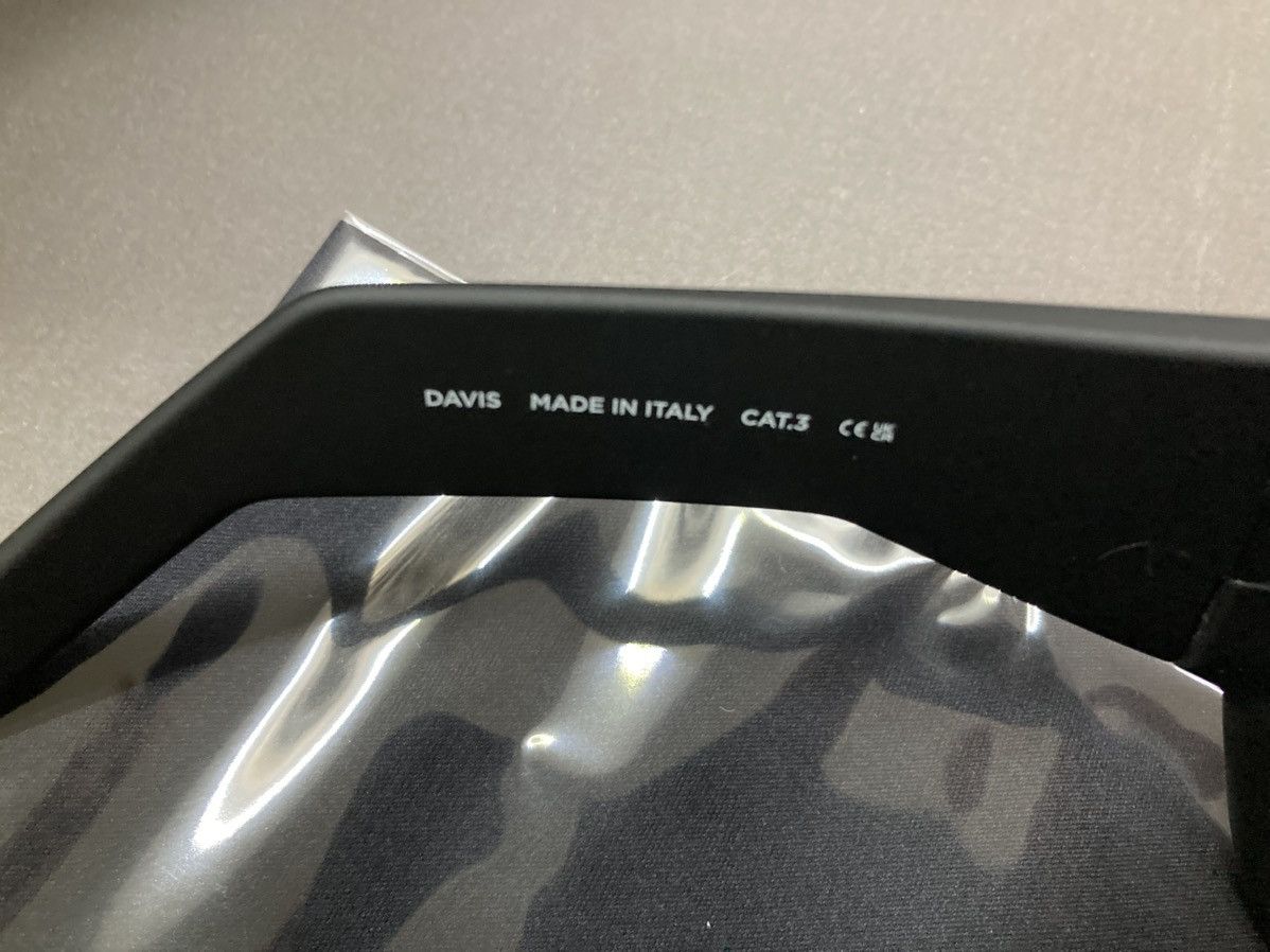 Rick Owens NEVER WORN/ Rick Owens Matt Black Davis Sunglasses Size ONE SIZE - 5 Thumbnail
