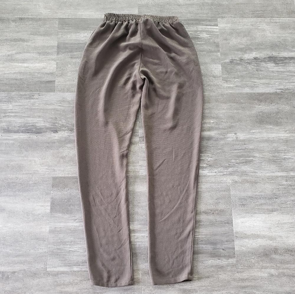 Designer Olive High Waisted FK Dressy Pant Size 28" / US 6 / IT 42 - 2 Thumbnail