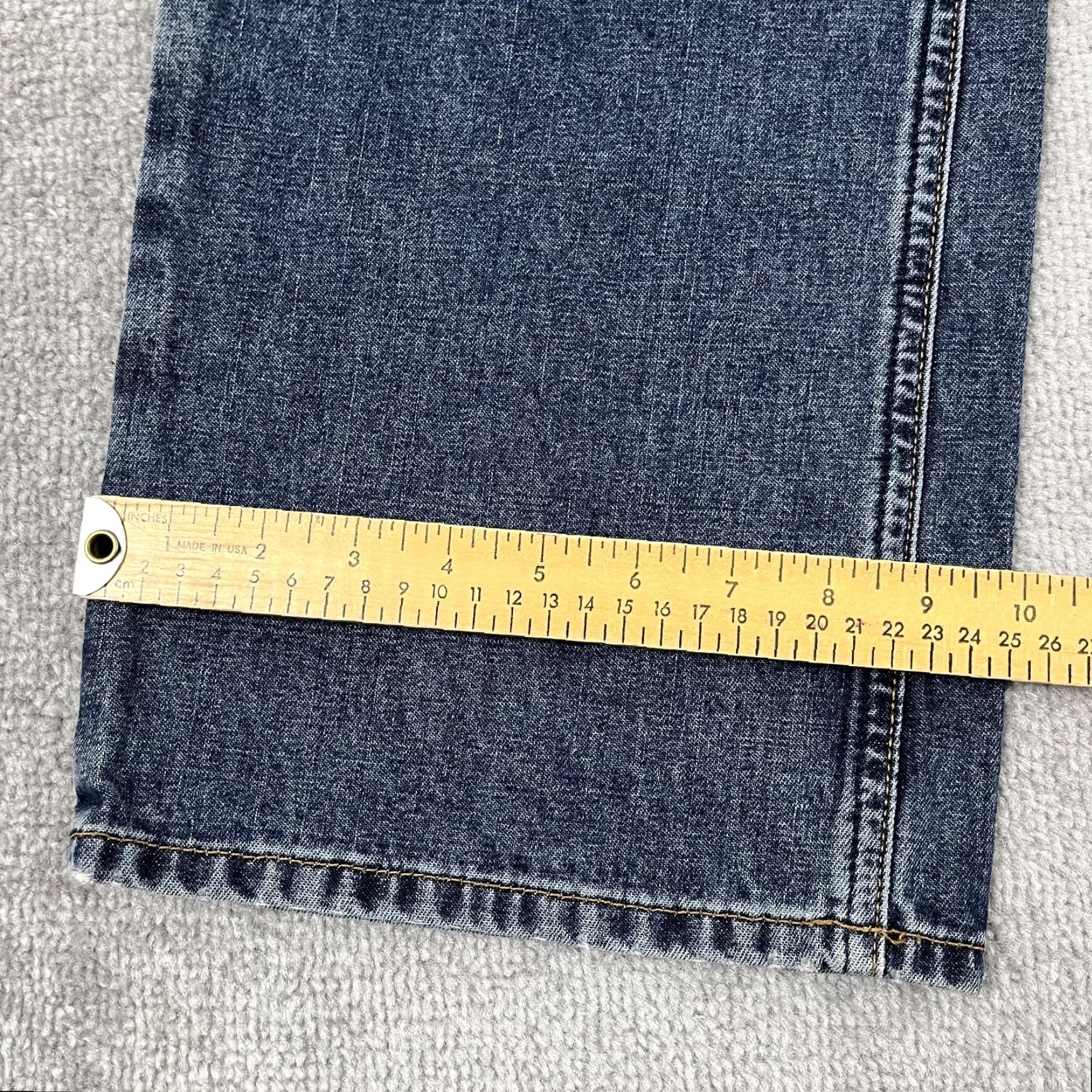 Quiksilver VINTAGE Quiksilver Jeans Mens 34x32 Wide Leg Denim Retro Y2K Skater, 90s, Classic, Blue Size US 34 / EU 50 - 5 Thumbnail