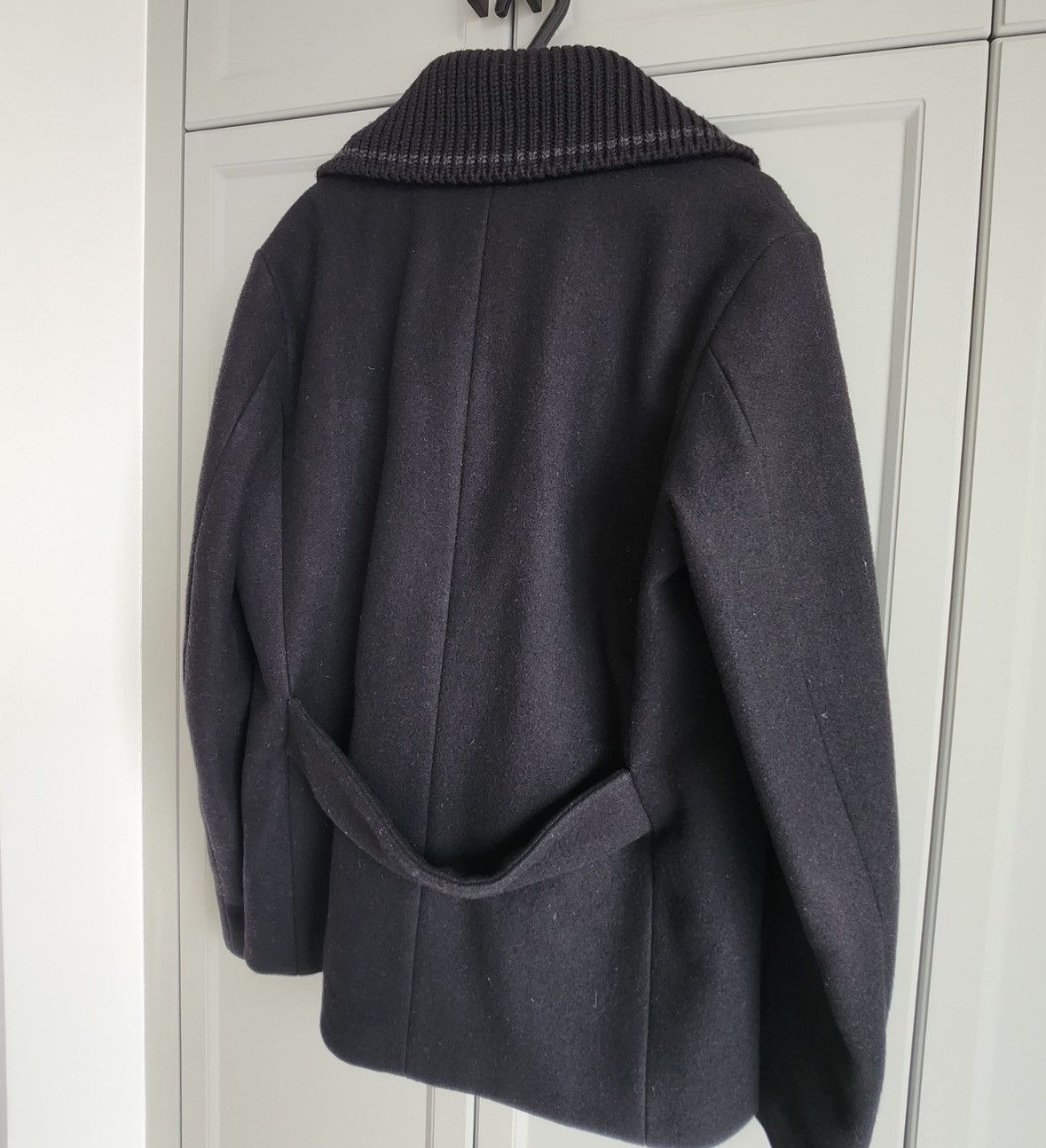 Prada Prada Black wool coat jacket 2502-Nextarrow Size US M / EU 48-50 / 2 - 3 Thumbnail