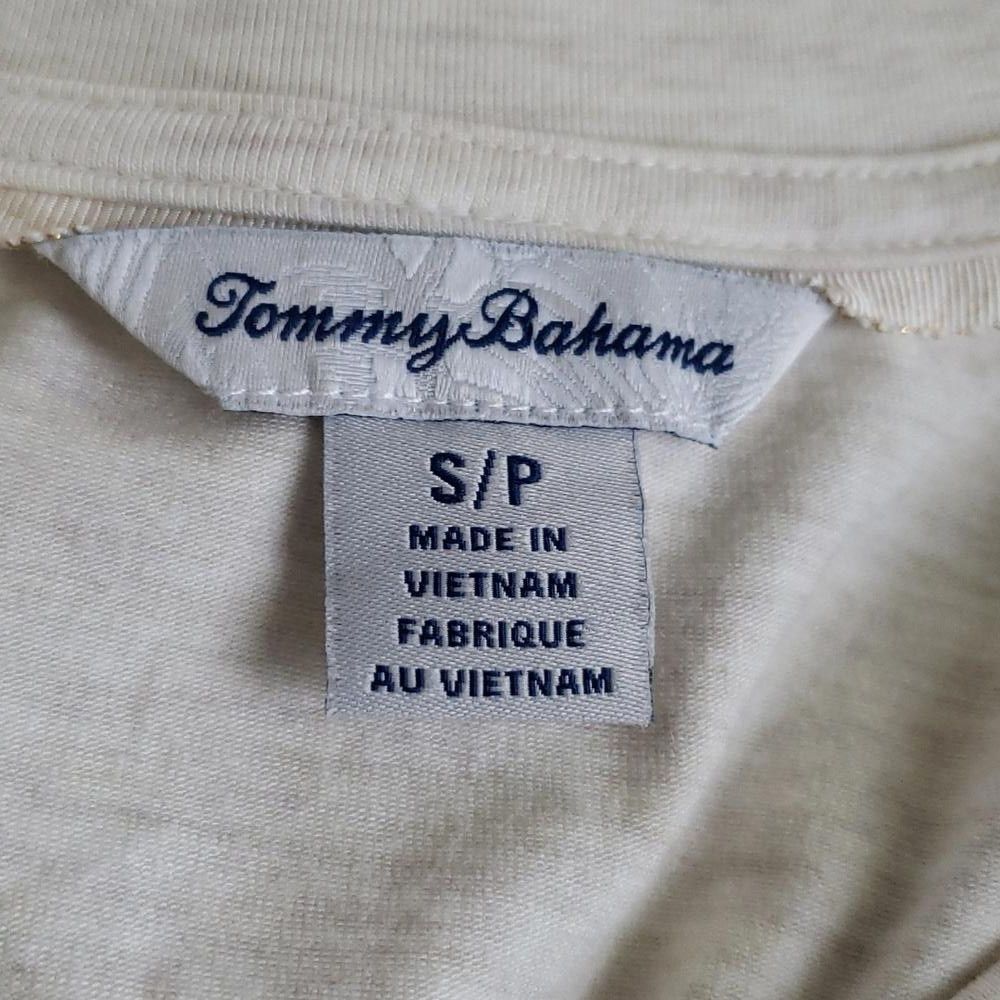 Tommy Bahama CT595 Tommy Bahama Ladies V-neck Short Sleeve T-shirt S/P Size S / US 4 / IT 40 - 6 Thumbnail