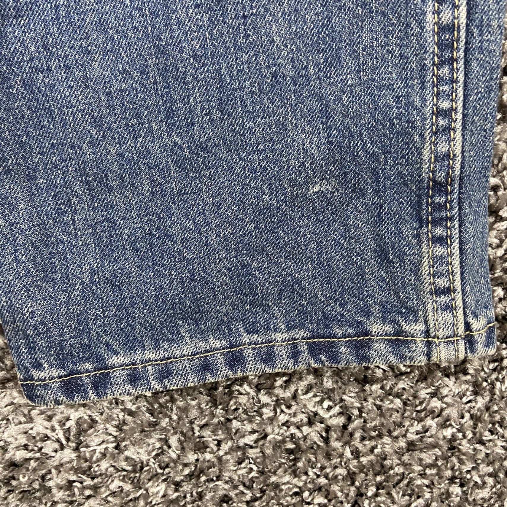 Wrangler WRANGLER RUGGED WEAR Blue Jeans Regular Fit 34 X 32 Straight Men’s Size US 34 / EU 50 - 2 Thumbnail