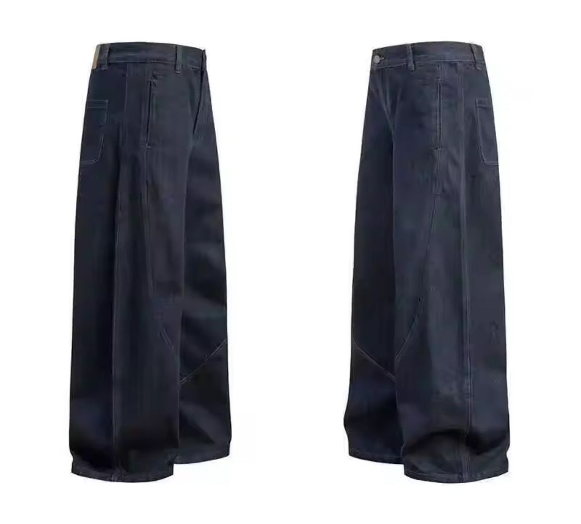 Jean Men Wide Legcurved Knife Jean Size US 30 / EU 46 - 4 Thumbnail