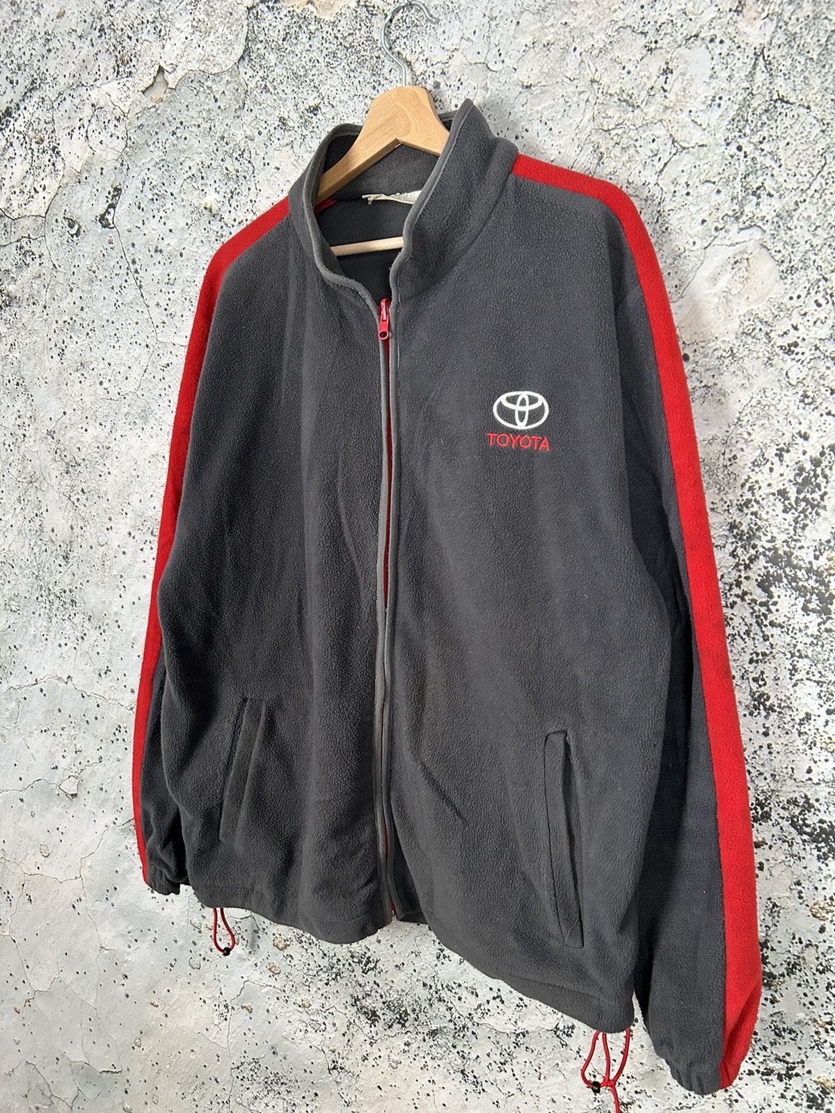 Other Vintage Toyota Racing Fleece Sweatshirt Hype Automobile Size US L / EU 52-54 / 3 - 2 Thumbnail