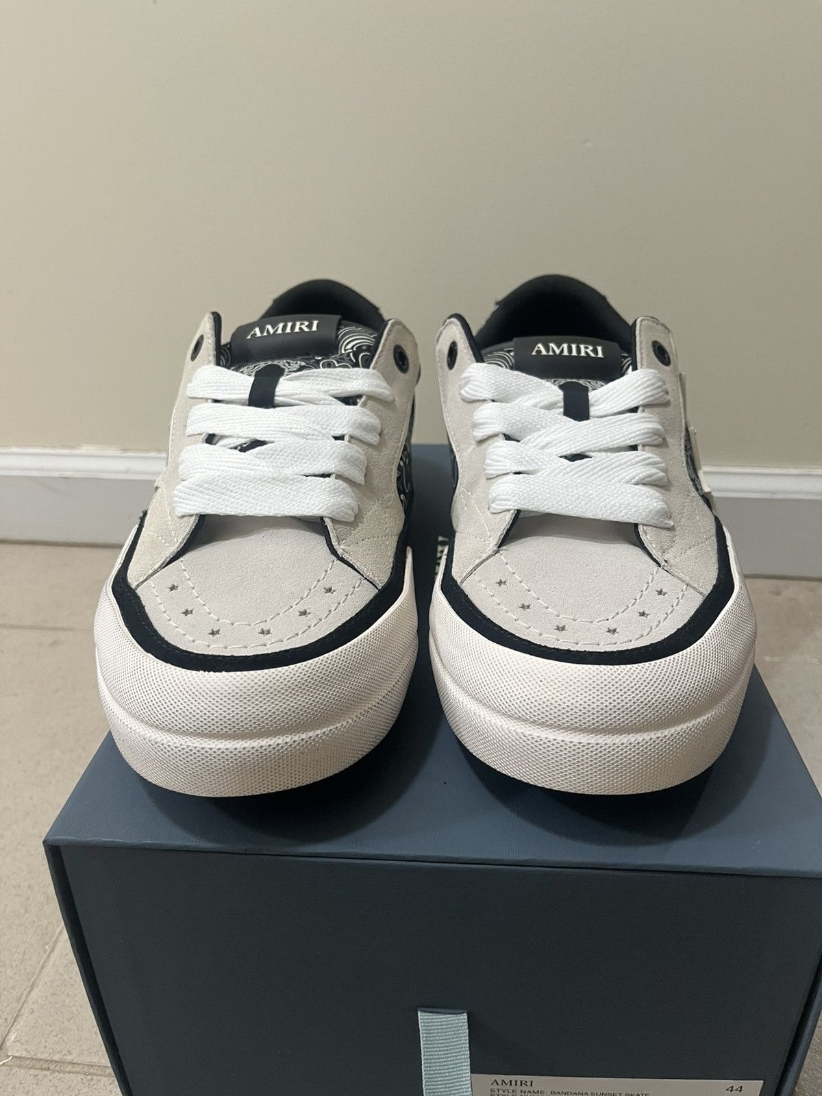 Amiri Amiri Bandana Sunset Skate Sneakers Sz 44(11us) Size US 11 / EU 44 - 2 Thumbnail