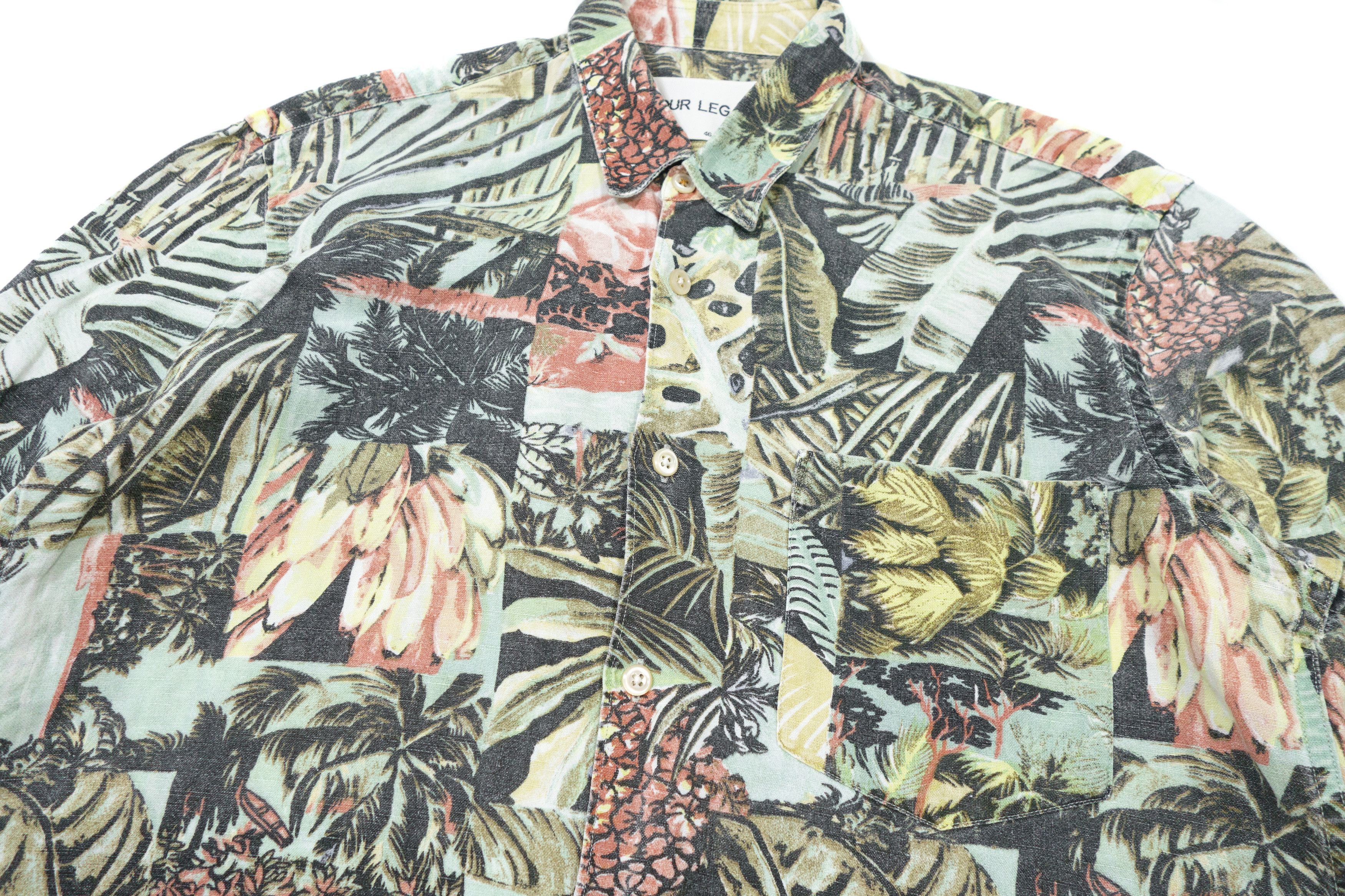 Our Legacy Jungle Amazonas Cotton Linen Shirt Size US S / EU 44-46 / 1 - 3 Thumbnail