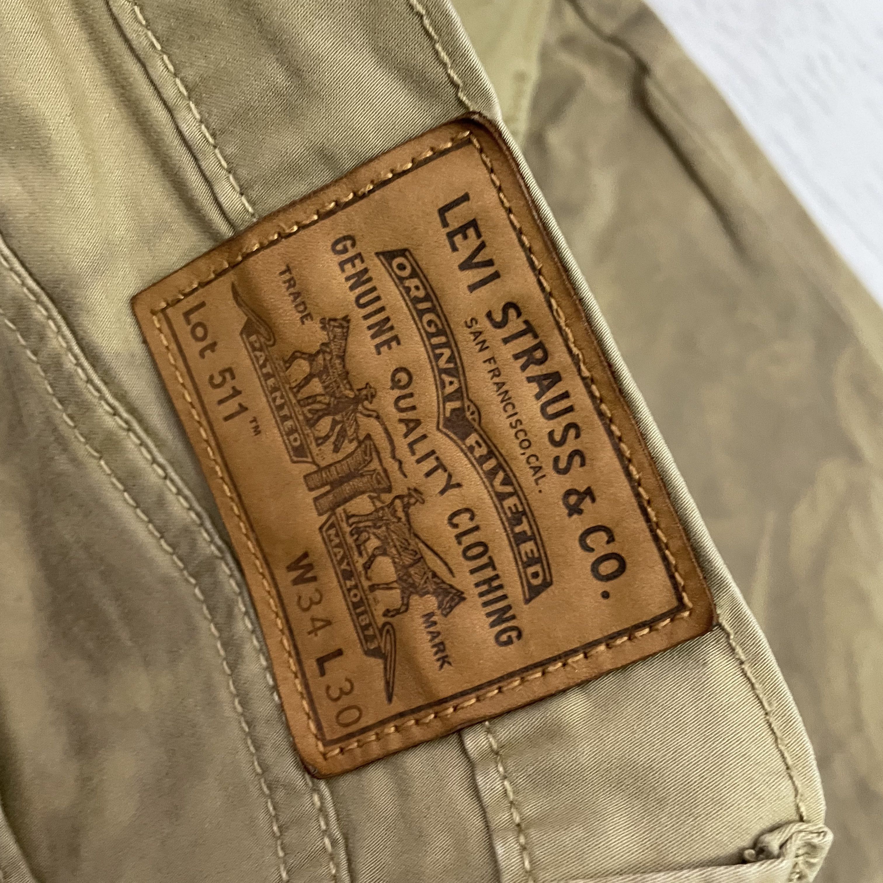 Levi's Custom Reworked Levi's Jeans – Renaissance print Denim 34x30 Size US 34 / EU 50 - 10 Thumbnail