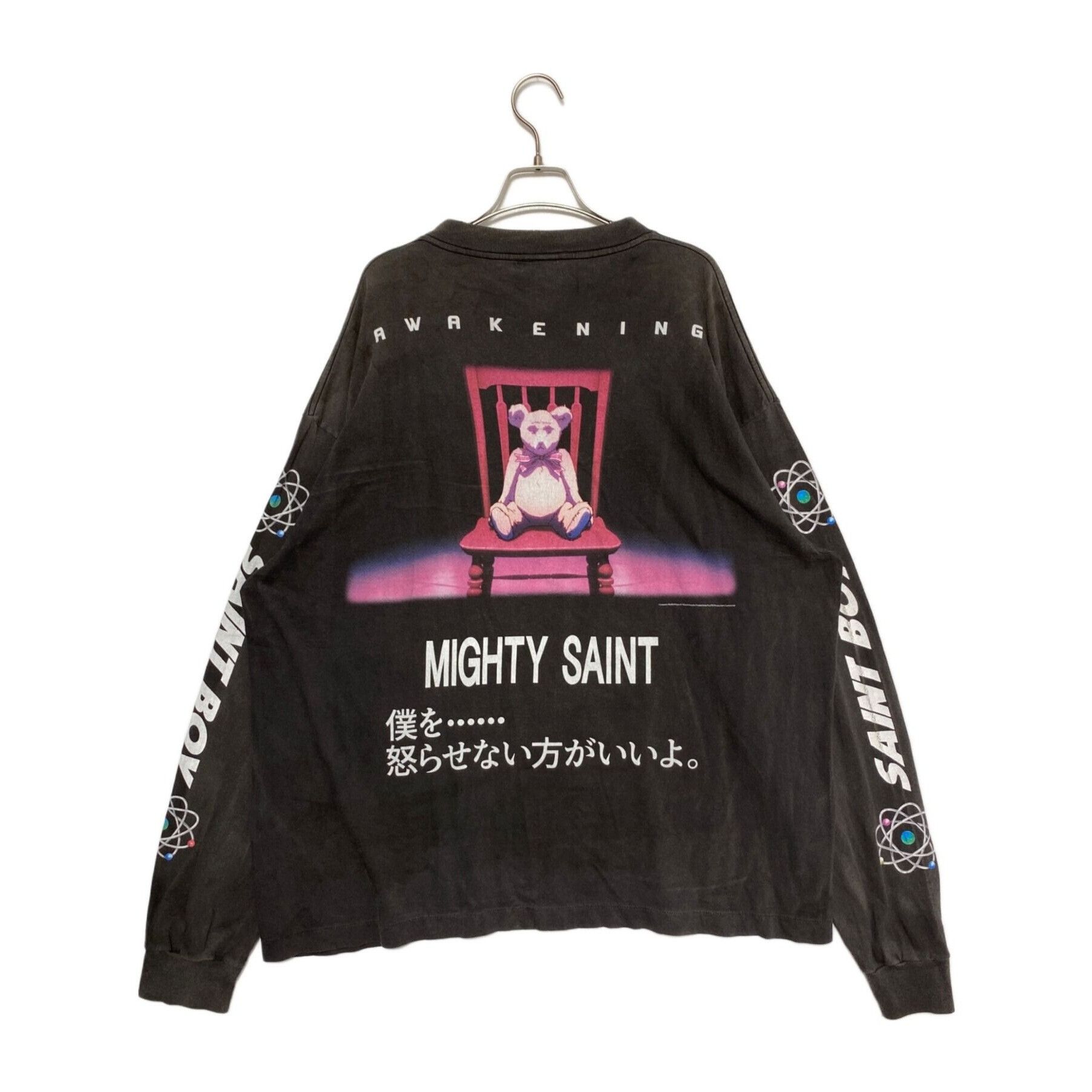 Saint Michael SAINT MICHAEL PLUTO Long Sleeve T-shirt Black