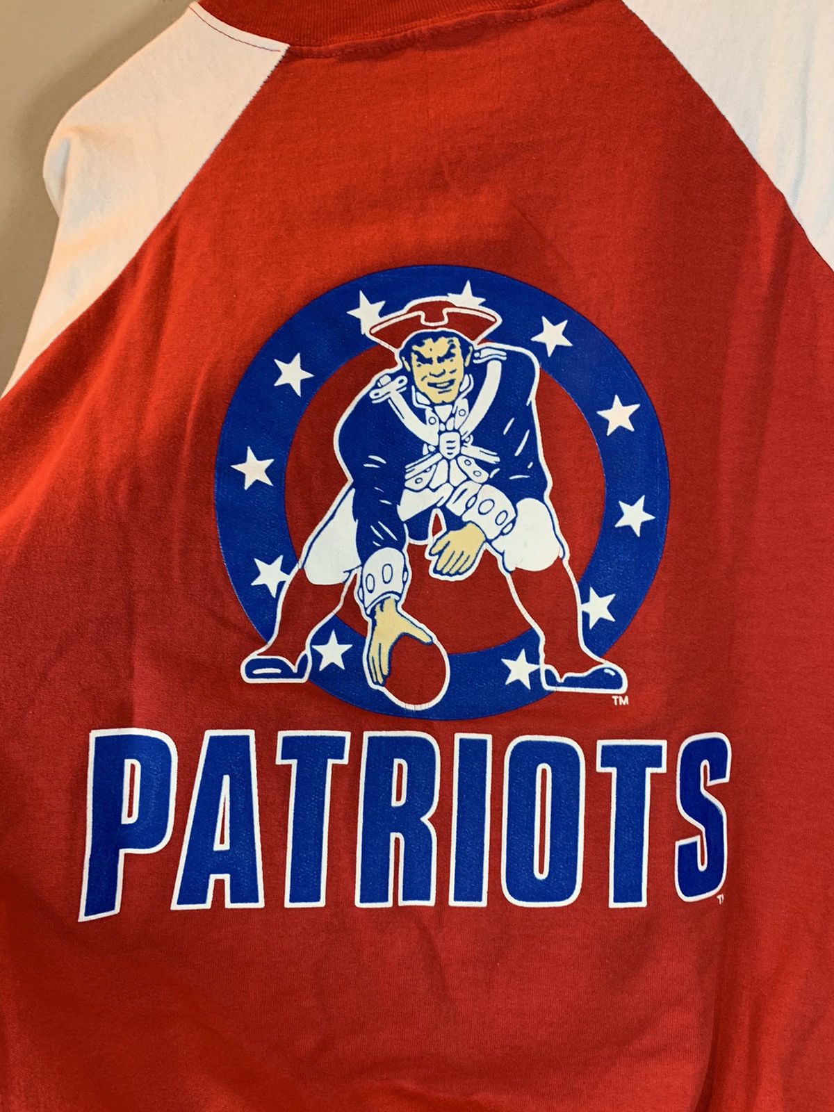 NFL × Vintage *RARE* Vintage 1970’s New England Patriots NFL Sweatshirt Size US M / EU 48-50 / 2 - 4 Thumbnail