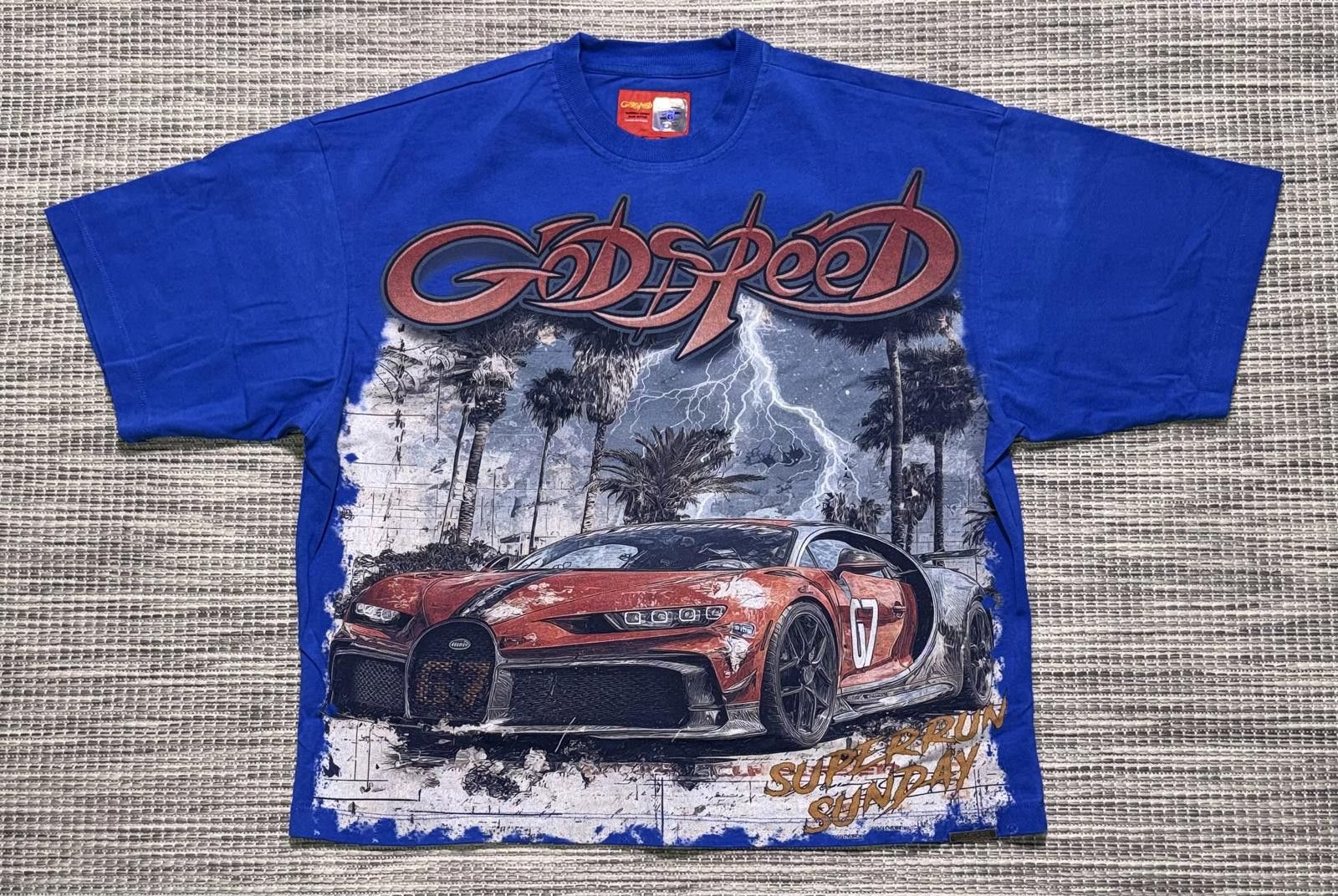 Godspeed Godspeed Royal Gatti Miami Super Run Tee Size US L / EU 52-54 / 3 - 1 Thumbnail