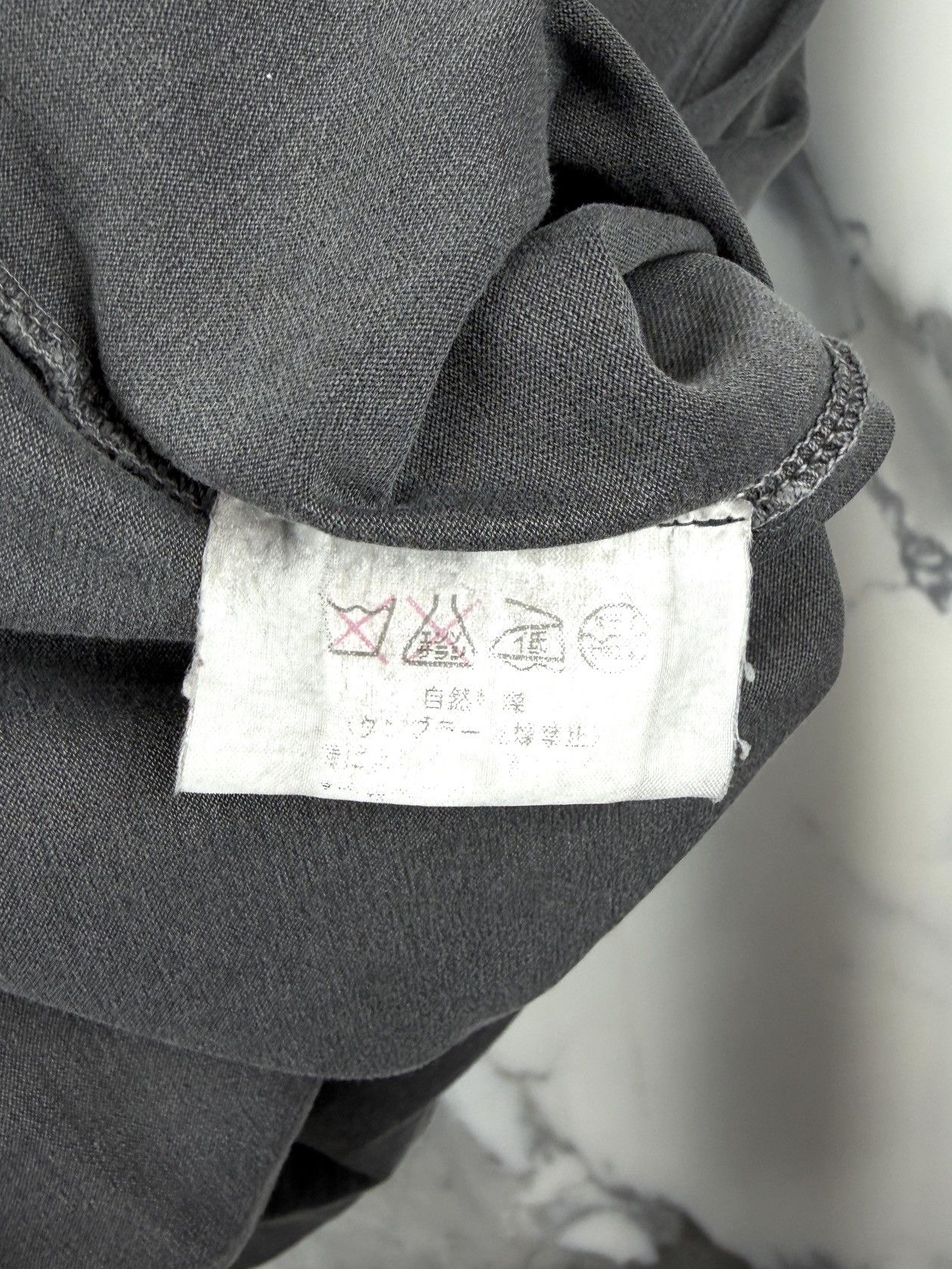 Raf Simons AW04 Raf Simons Waves Rave Signal Gray Longsleeve Tshirt Size US M / EU 48-50 / 2 - 10 Thumbnail