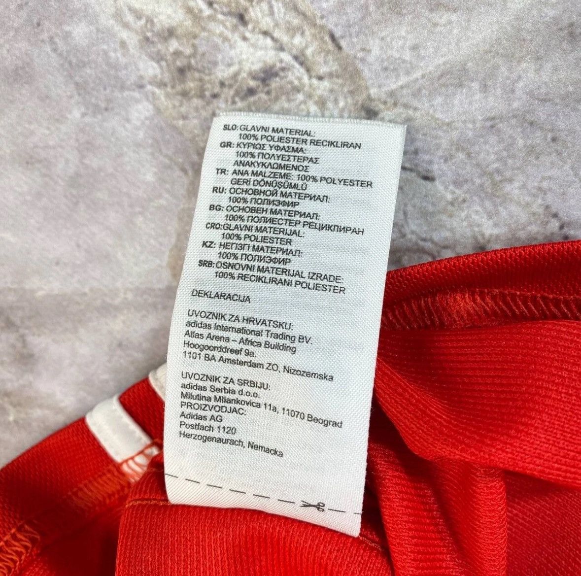 Adidas Adidas Wales Jersey 2018 National Team Home Football sz L Size US L / EU 52-54 / 3 - 11 Thumbnail