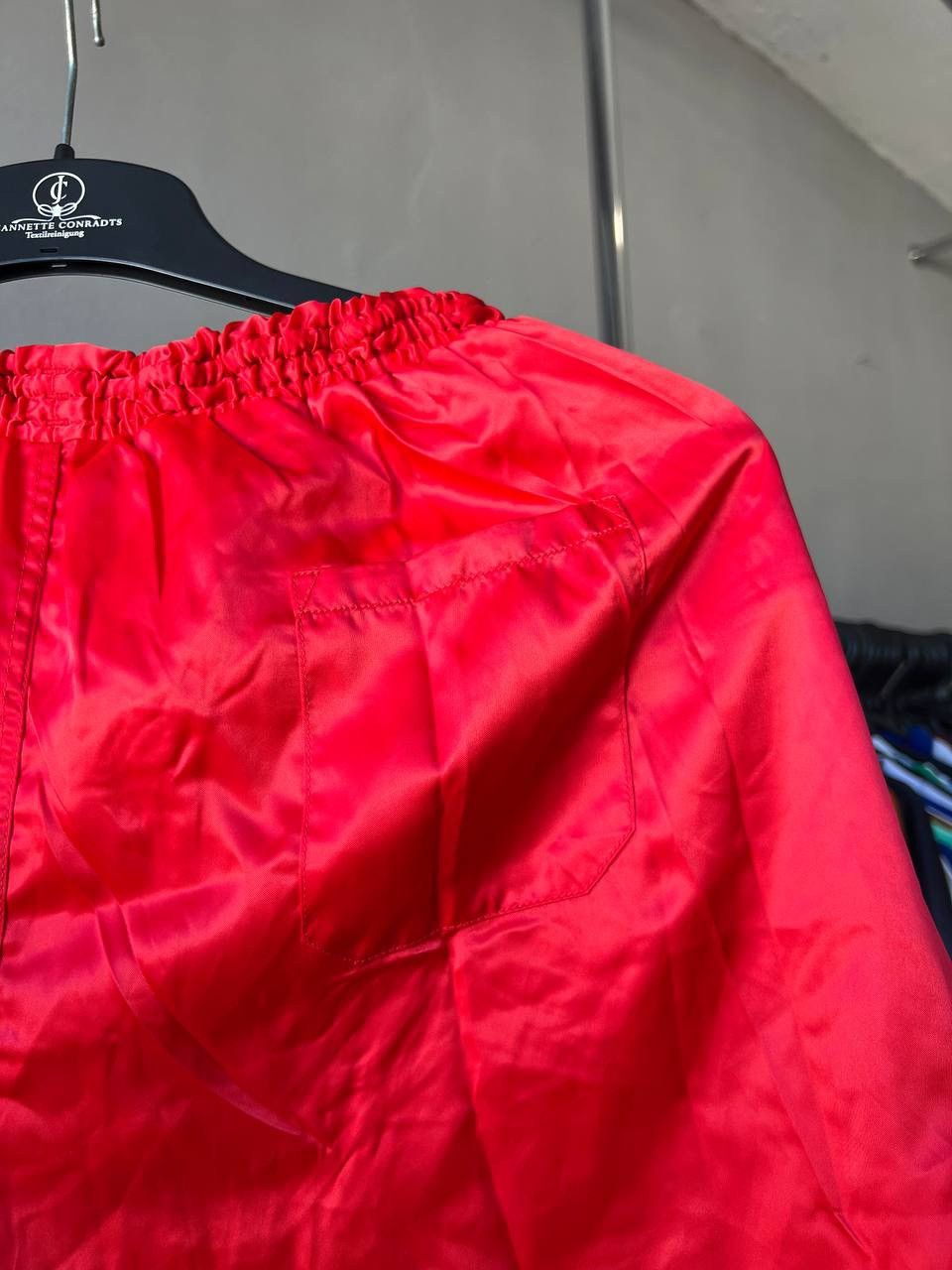 Adidas VINTAGE ADIDAS MADE IN CHINA SPRINT RED RUN NYLON SHORTS M Size US 36 / EU 52 - 9 Thumbnail