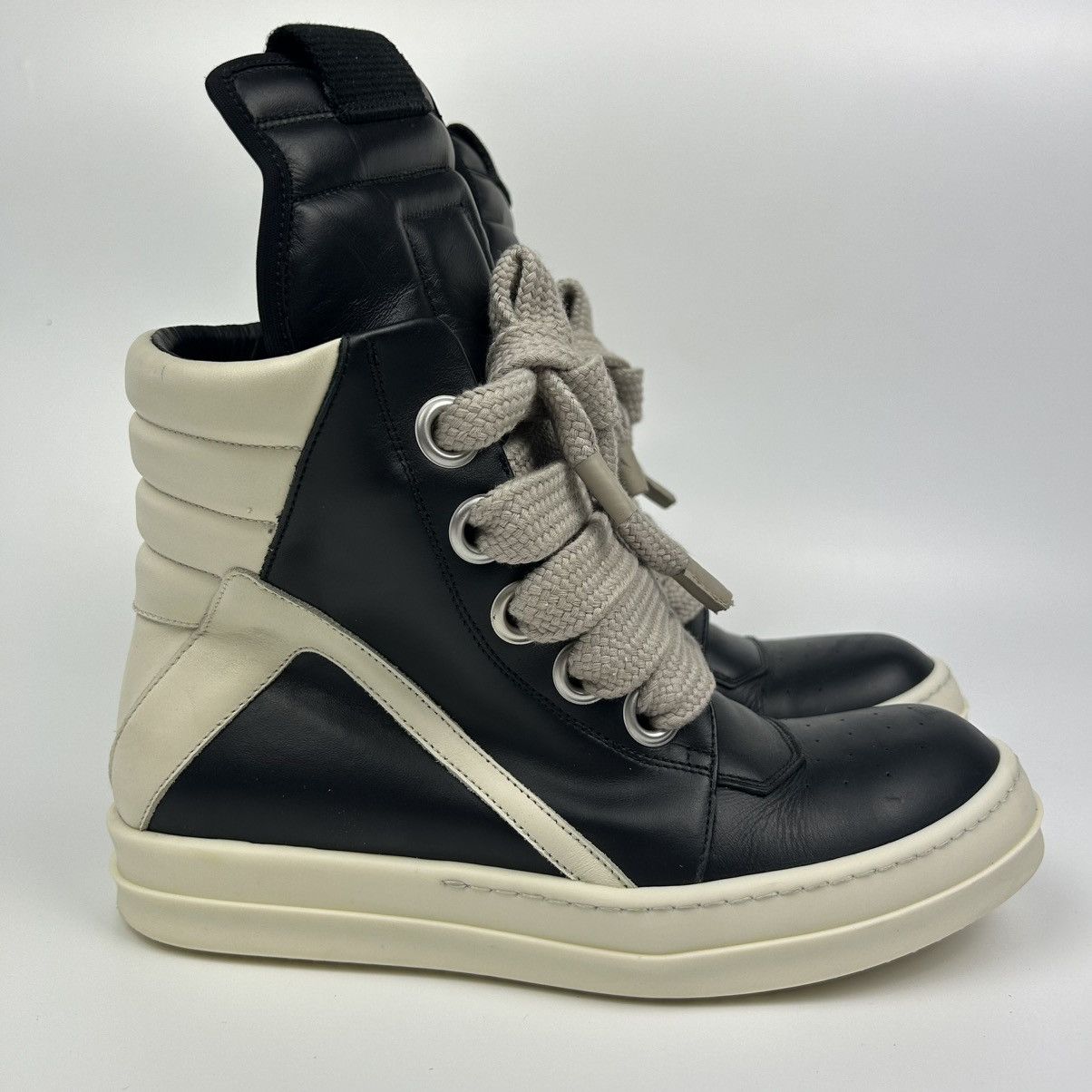 Rick Owens Drkshdw Rick Owens Geobasket Jumbo Lace Size US 8 / EU 41 - 3 Thumbnail