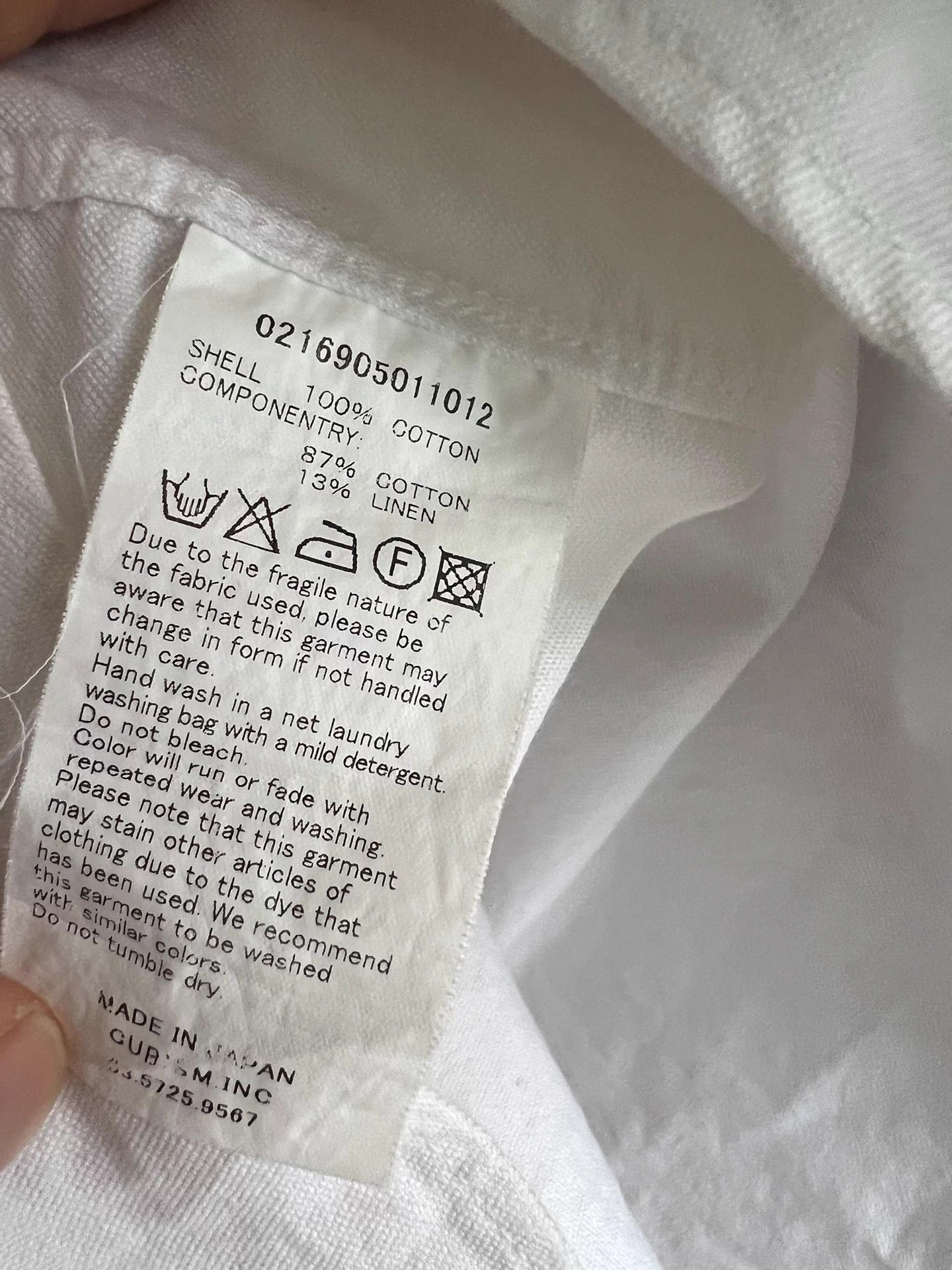 Visvim visvim ict 2016 lim wood btn emb drop sleeve shirt Size US S / EU 44-46 / 1 - 6 Thumbnail