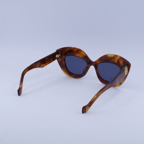 Loewe Loewe LW40127I 53V Sunglasses Blonde Havana Cat Eye Frame Size ONE SIZE - 10 Thumbnail