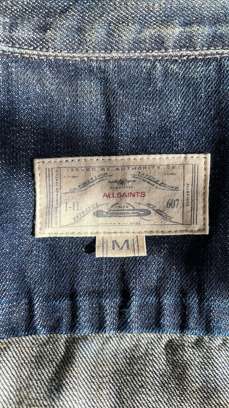 Allsaints vintage Alsaints denim jacket Size US M / EU 48-50 / 2 - 3 Thumbnail