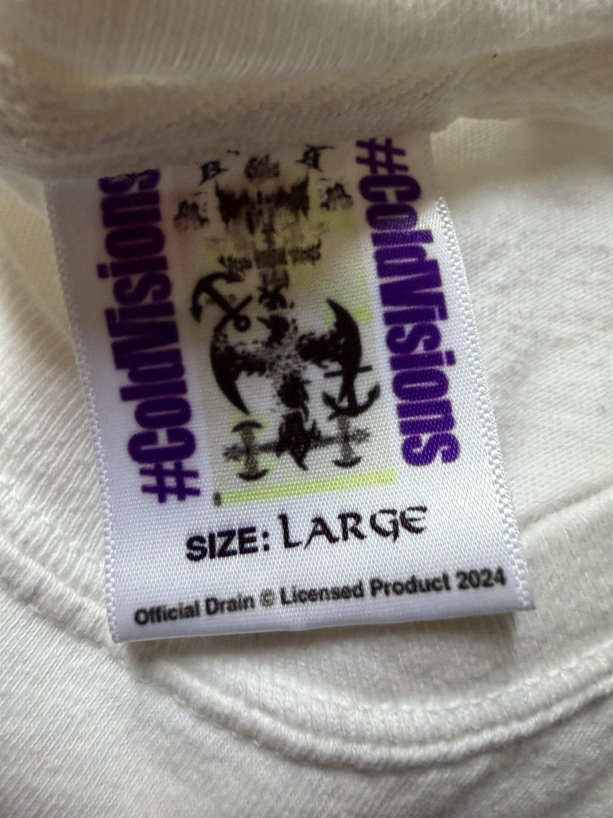 Drain Gang Bladee Cold Visions Black 32 T Shirt Size US L / EU 52-54 / 3 - 5 Thumbnail
