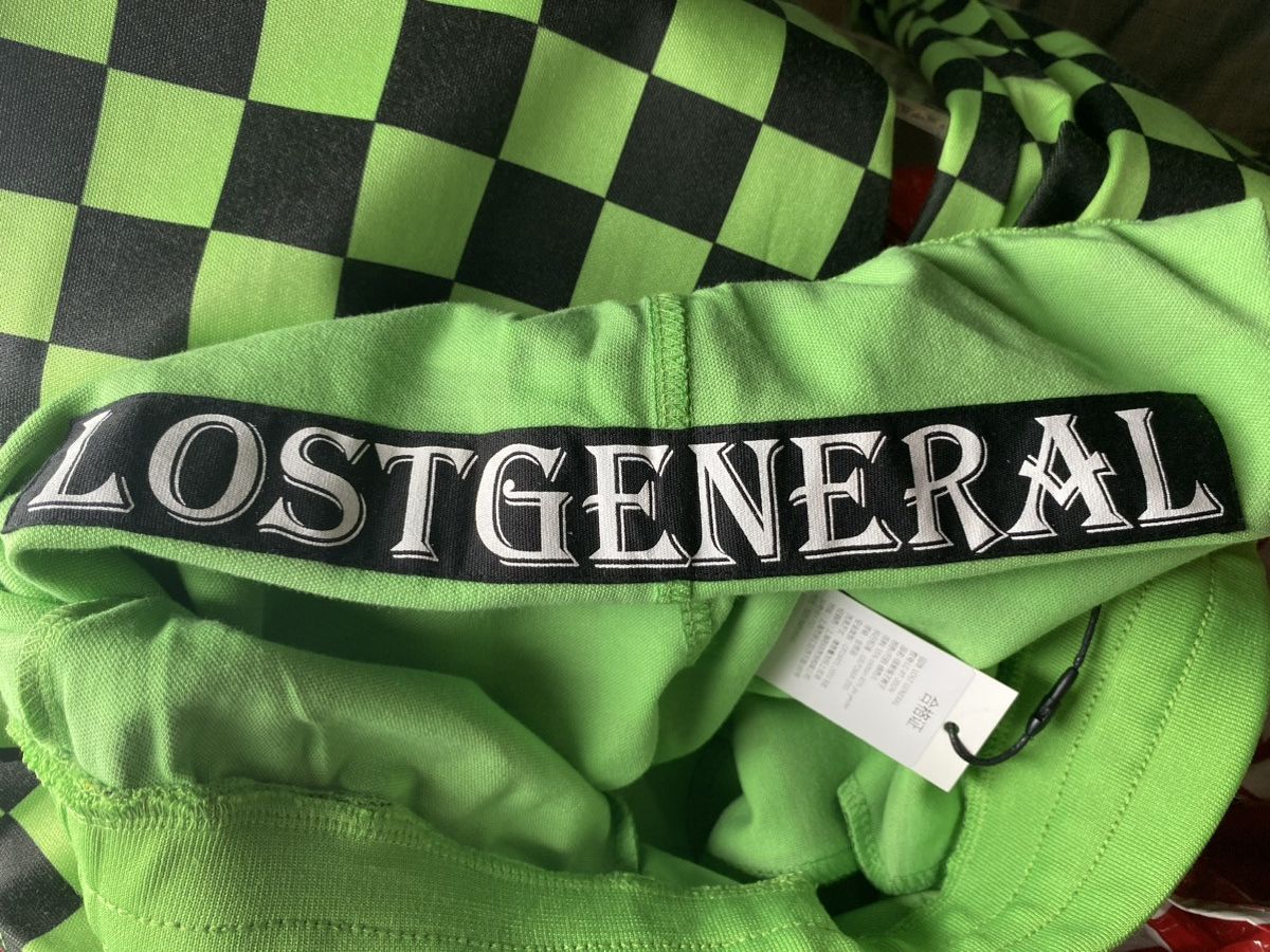 Other Lost General Green Black Checked Pants Joggers L Size US 36 / EU 52 - 5 Thumbnail