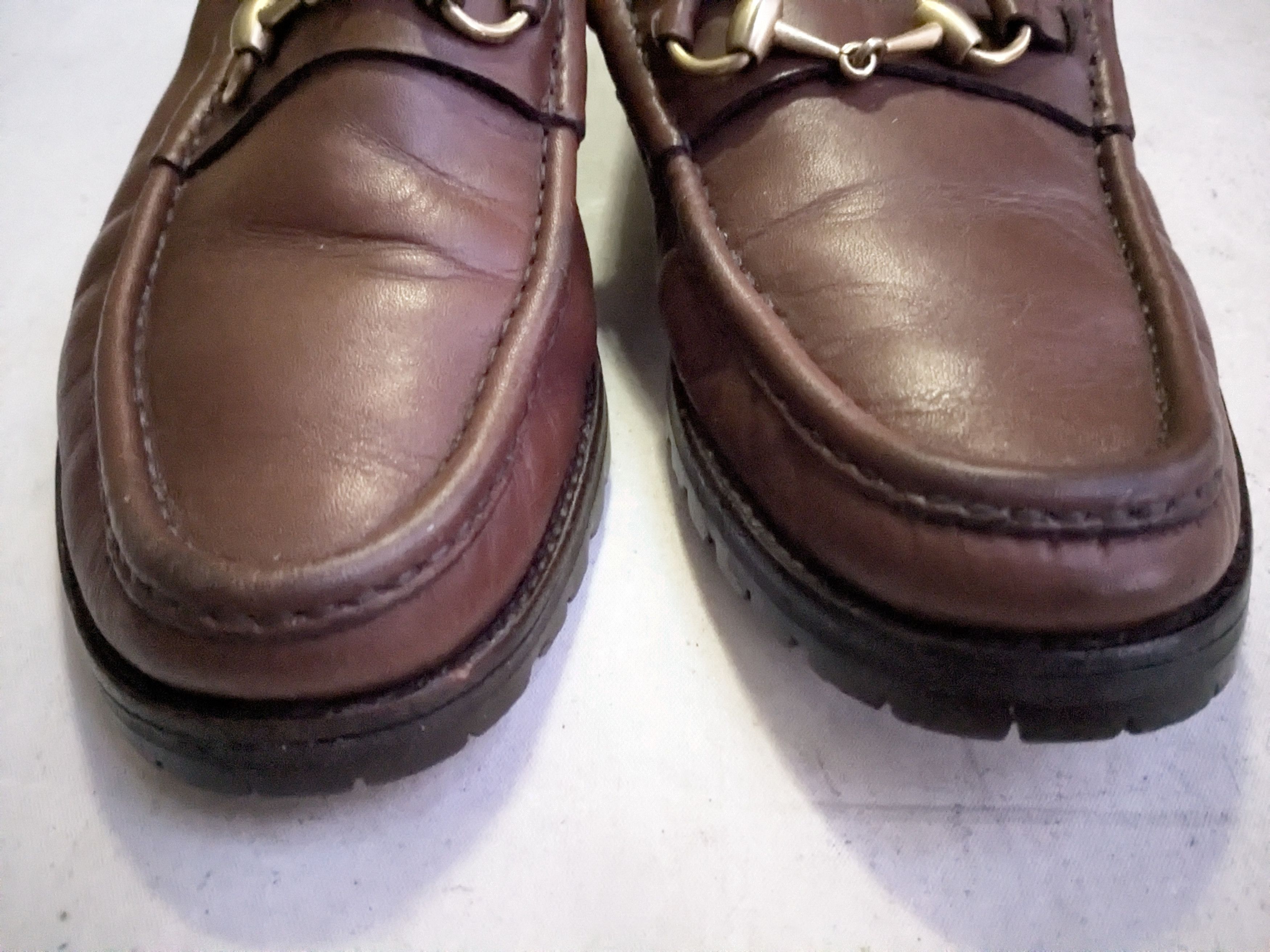 Gucci Gucci Horsebit Loafers Brown Leather 9.5 D Size US 9.5 / EU 42-43 - 4 Thumbnail