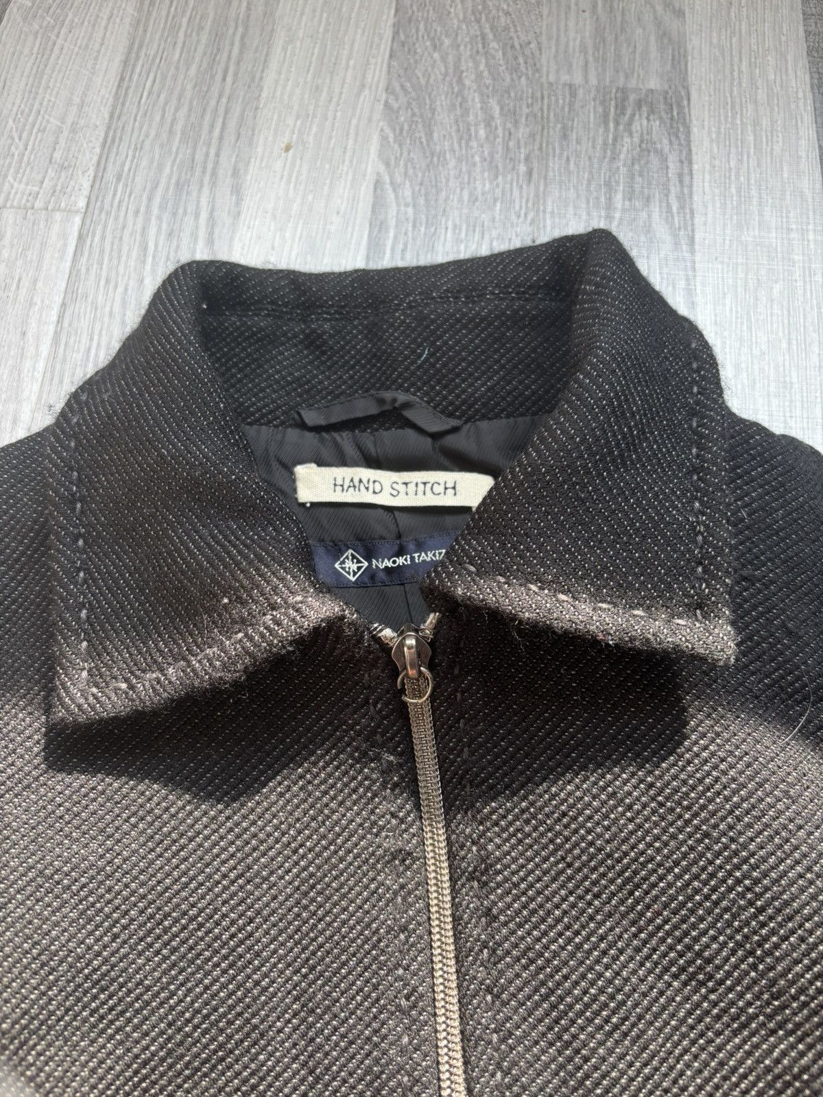Issey Miyake Naoki Takizawa Hand Stitch Jacket Size M / US 6-8 / IT 42-44 - 3 Thumbnail