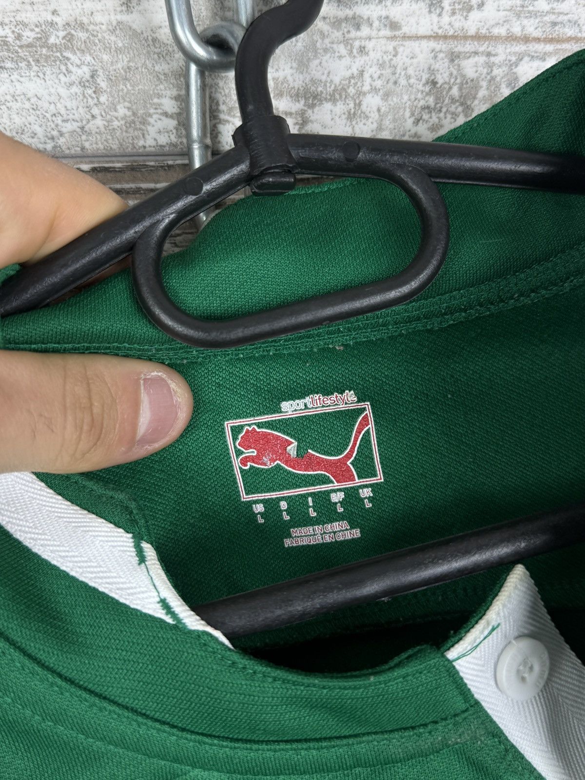 Puma Mens Vintage Puma Ireland rugby IRFU home T-shirt tee Size US L / EU 52-54 / 3 - 5 Thumbnail